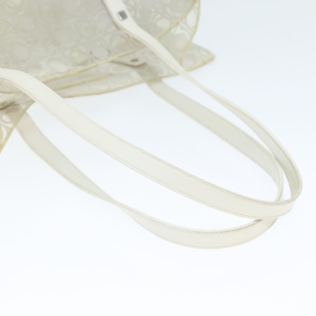 Salvatore Ferragamo Salvatore Ferragamo Tote Bag Vinyl Clear Size ONE SIZE - 7 Thumbnail