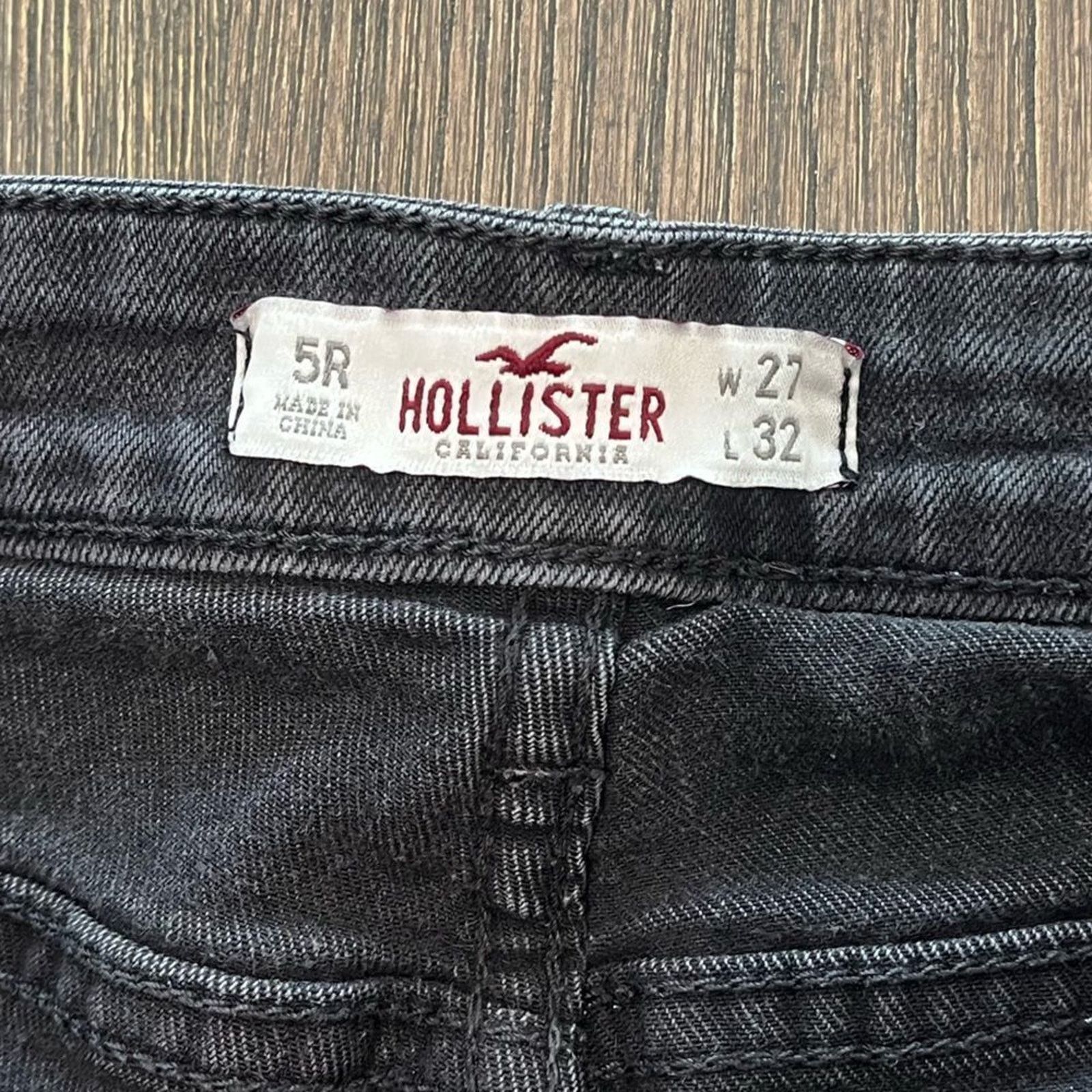 Hollister Hollister Black Skinny Jeans Size 5R Size 25" / US 0 / IT 36 - 9 Thumbnail