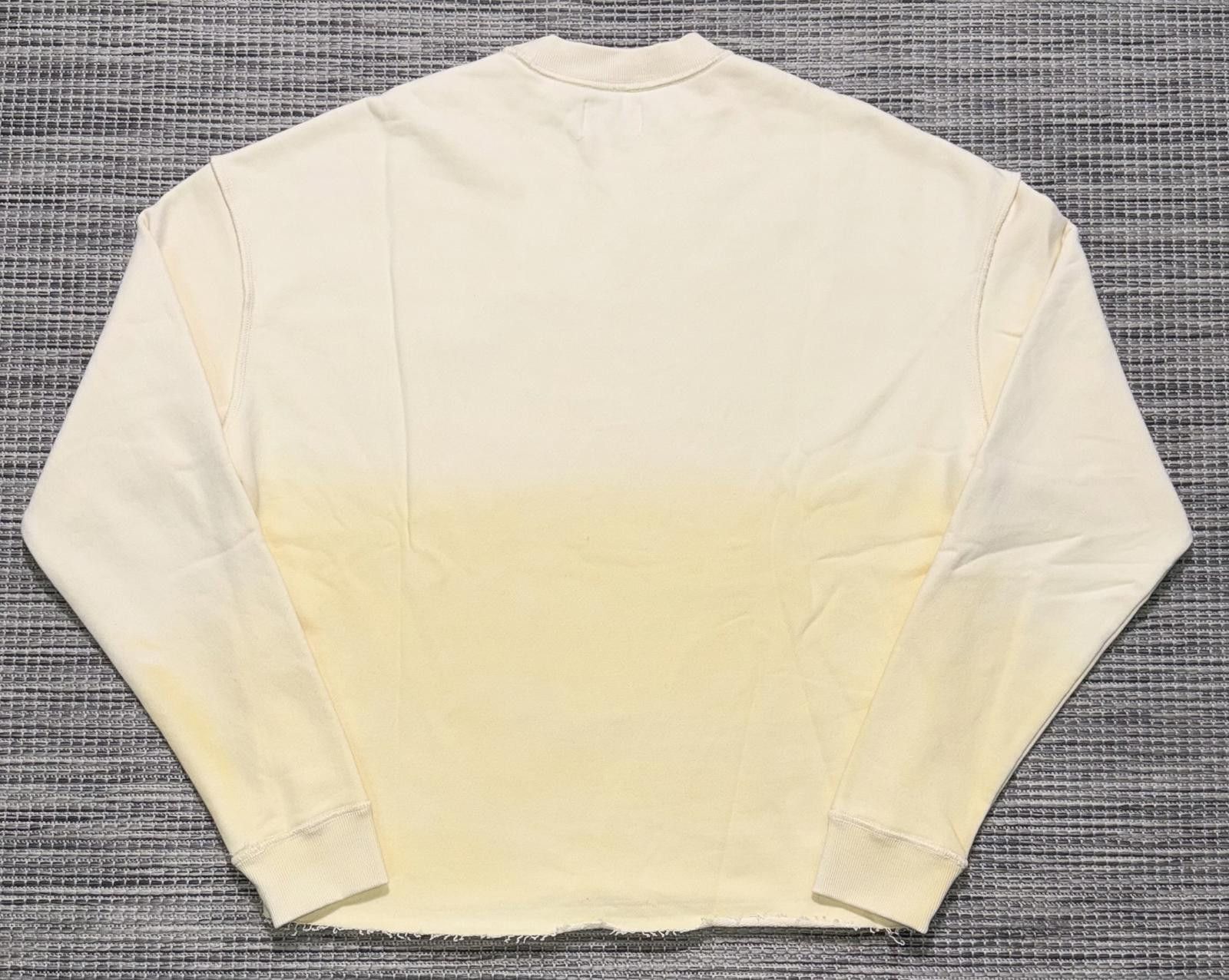 Other Diet Starts Monday SL&D Antique White Crewneck Size US L / EU 52-54 / 3 - 4 Thumbnail