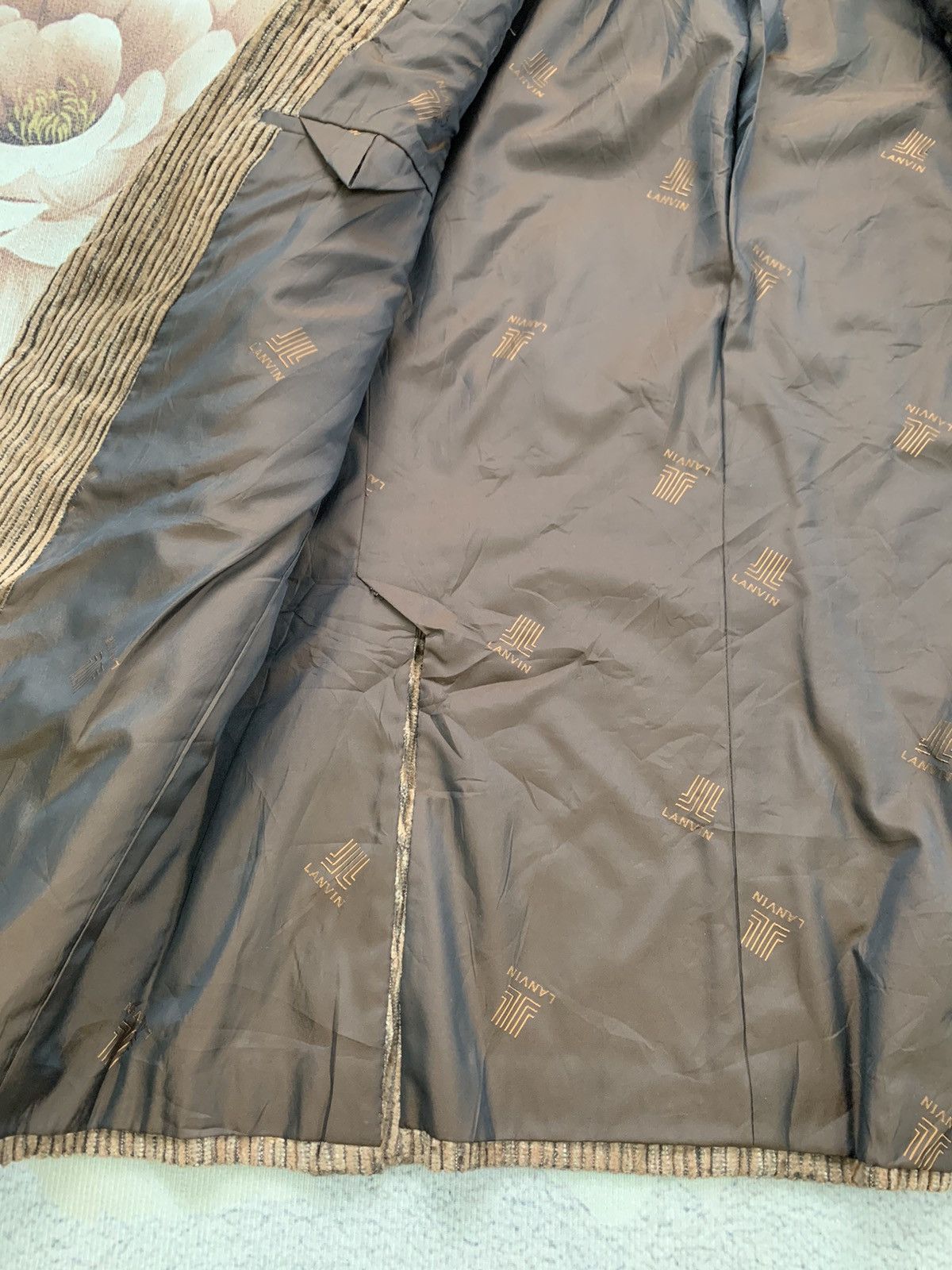 Lanvin Lanvin Paris Curduroi Style Jacket Coat Size US S / EU 44-46 / 1 - 11 Thumbnail