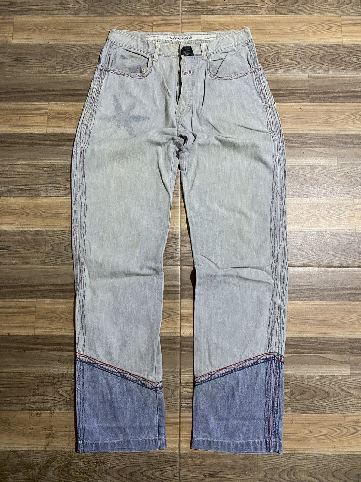Japanese Brand × Marithe + Francois Girbaud VINTAGE MARITHE FRANCOIS GIRBAUD JEANS Size US 30 / EU 46 - 1 Thumbnail