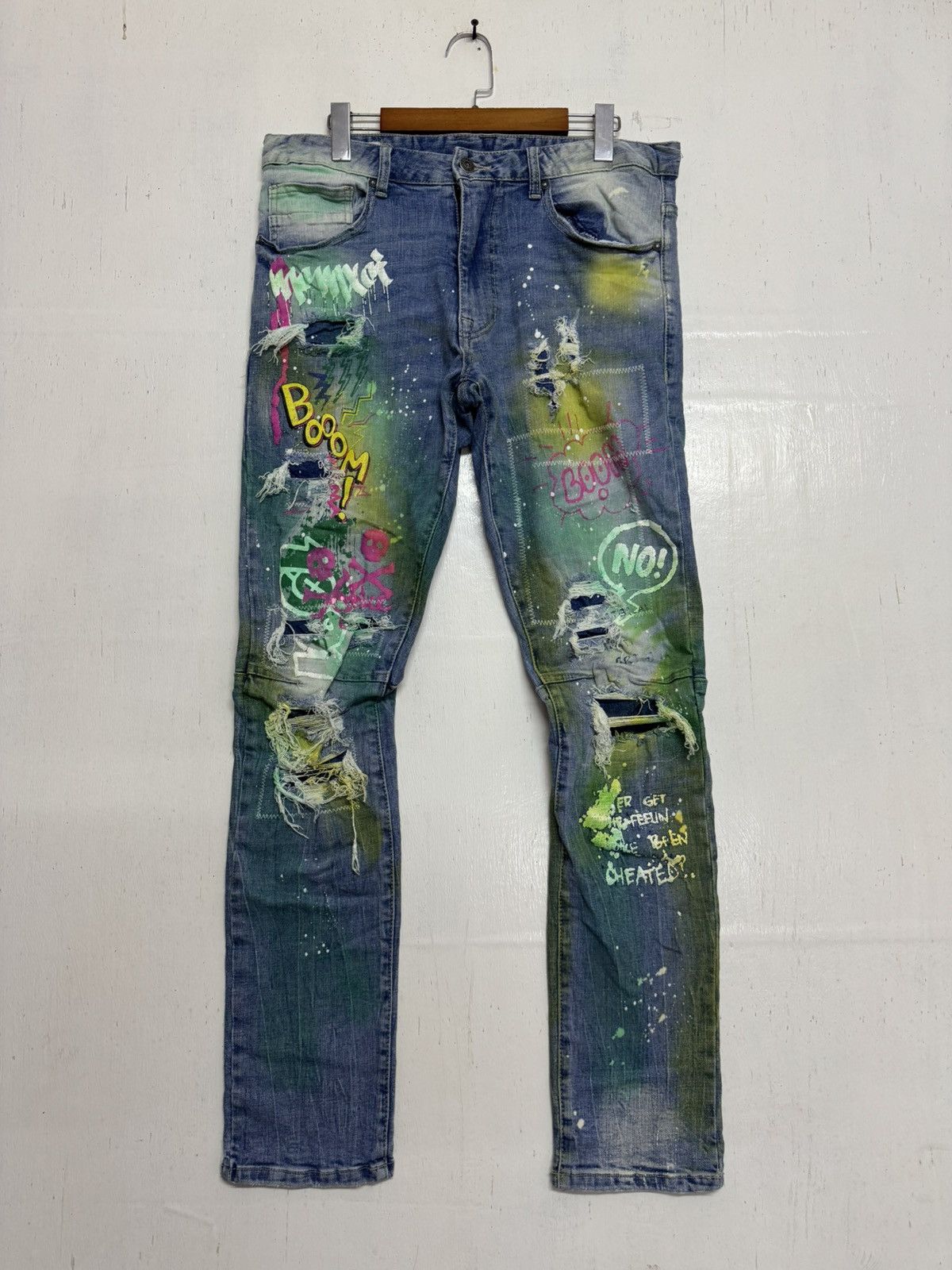 Vintage Smoke rise denim Size US 35 - 1 Thumbnail