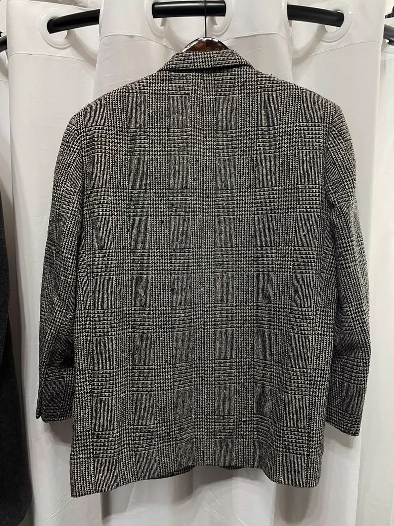 Comme des Garcons Comme des Garçons Vintage striped plaid casual jacket Size US S / EU 44-46 / 1 - 2 Thumbnail