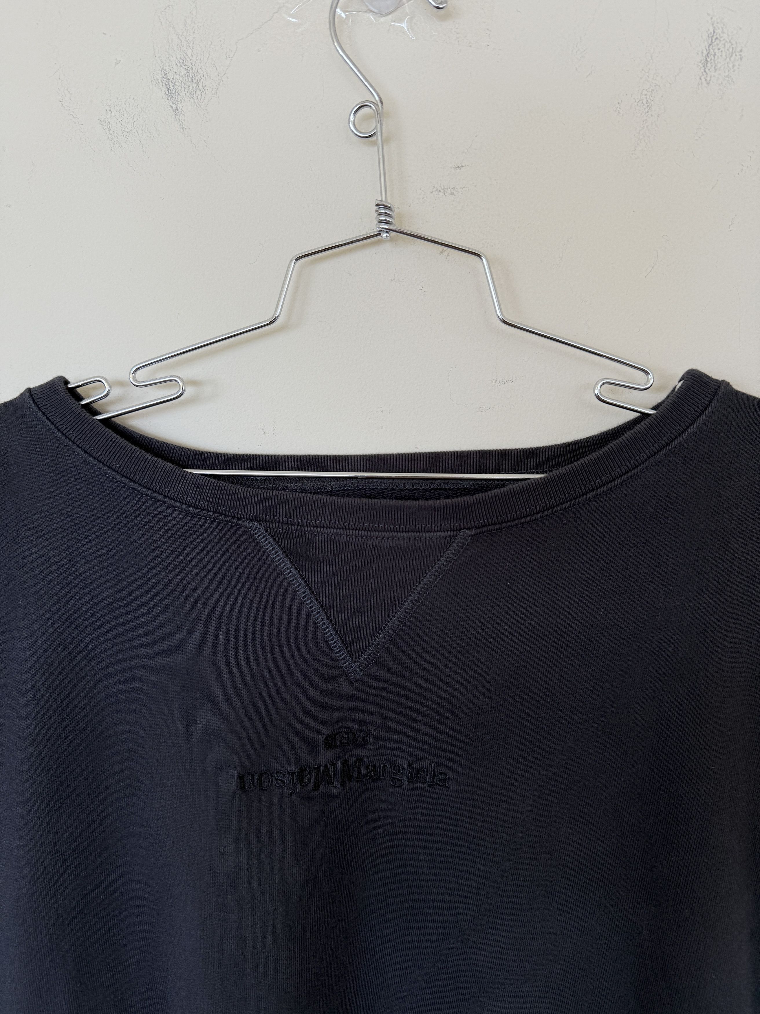 Maison Margiela Maison Margiela Logo Crewneck Size US XL / EU 56 / 4 - 6 Thumbnail