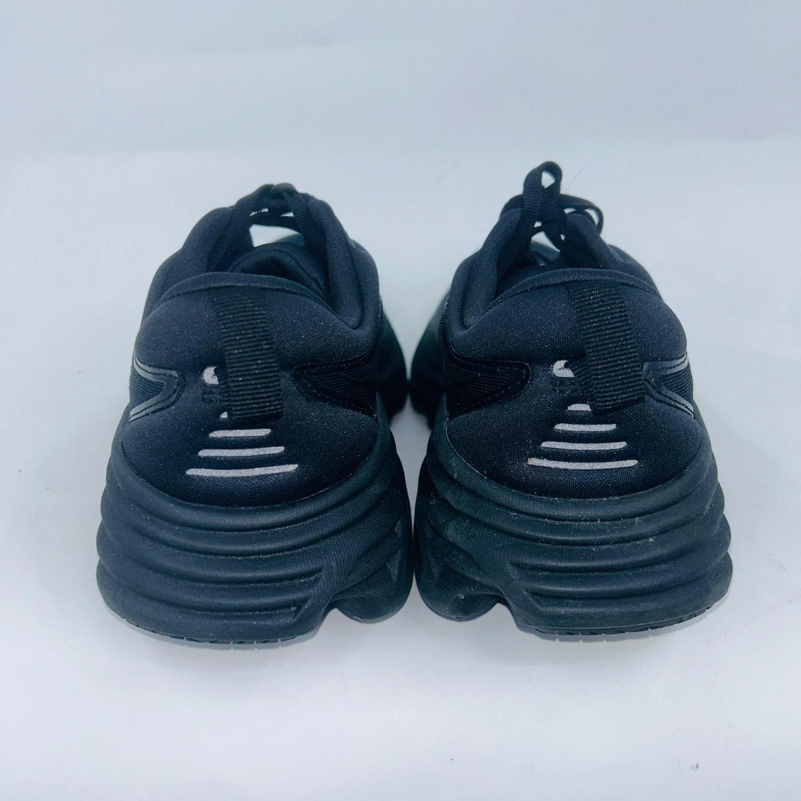 Hoka HOKA WOMENS BONDI 8 BLACK MESH PLUSH RUNNING SHOES SIZE 8.5B Size US 8.5 / IT 38.5 - 3 Thumbnail