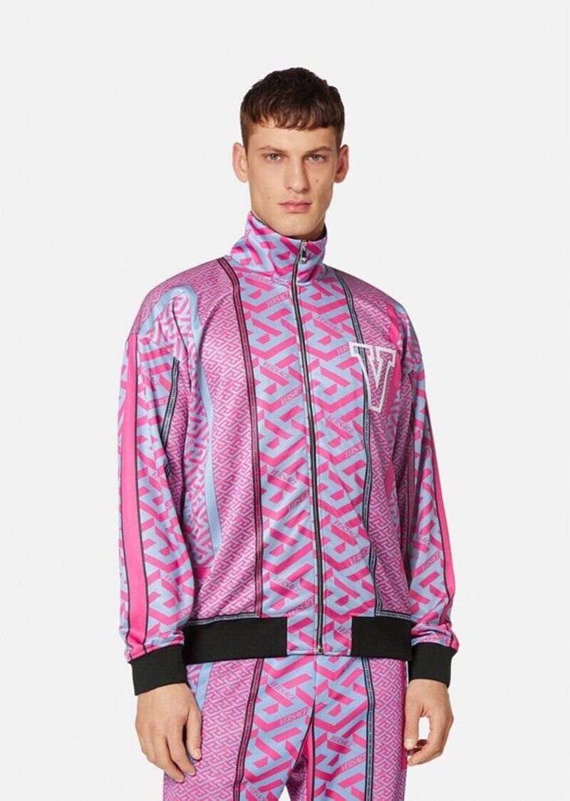 Versace VERSACE FULL LOOK Jacket and Pants La Greca V TRACKSUIT Size US M / EU 48-50 / 2 - 15 Thumbnail