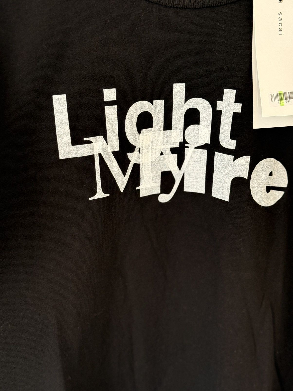 Sacai New Sacai Light My Fire Limited Edition T-Shirt Size 2 or M Size US M / EU 48-50 / 2 - 7 Thumbnail