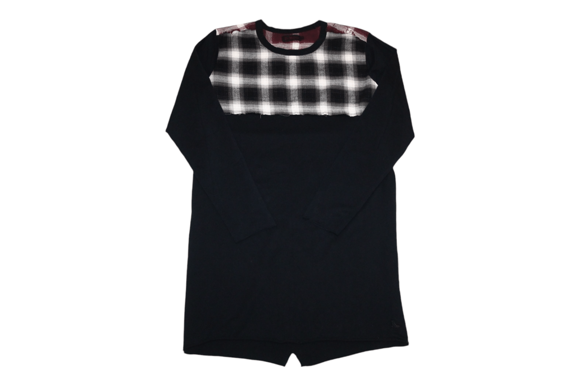 Dr. Martens Longline Tartan Flannel Trim Rebuild L/S T-shirt