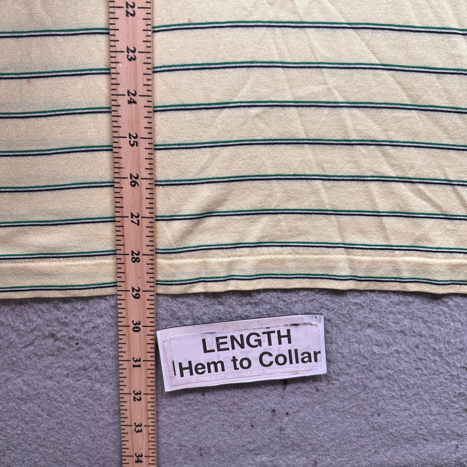 L.L. Bean Vintage 80s LL Bean Polo Shirt Mens XL Short Sleeve Striped Size US XL / EU 56 / 4 - 5 Thumbnail