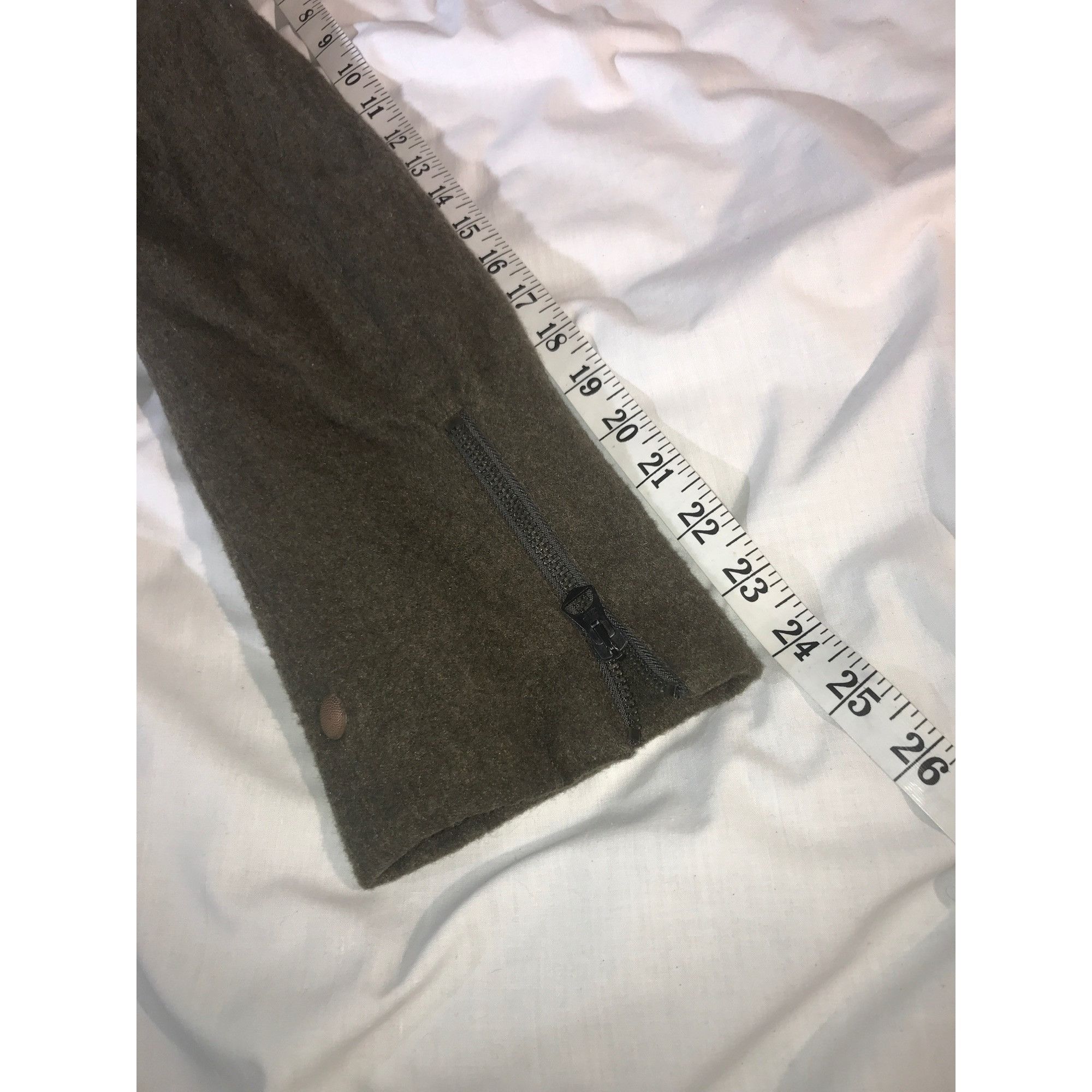 Golden Goose Golden Goose Deluxe Women's Green Double Breasted Pea Coat Size L / US 10 / IT 46 - 9 Thumbnail