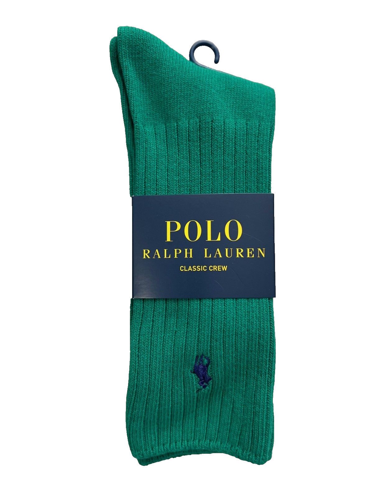 Polo Ralph Lauren Polo Ralph Lauren Classic Crew Rib Socks Green Size ONE SIZE - 2 Thumbnail