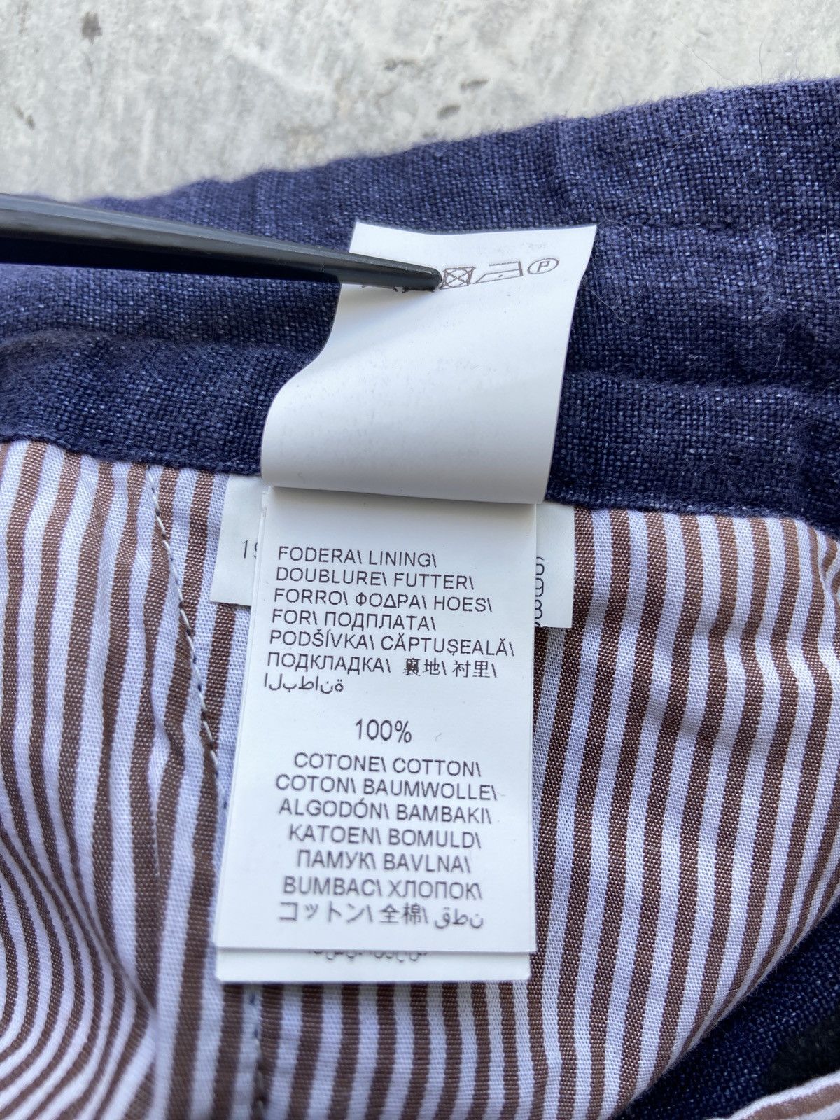 Brunello Cucinelli Brunello Cucinelli Linen Short Size US 38 / EU 54 - 9 Thumbnail