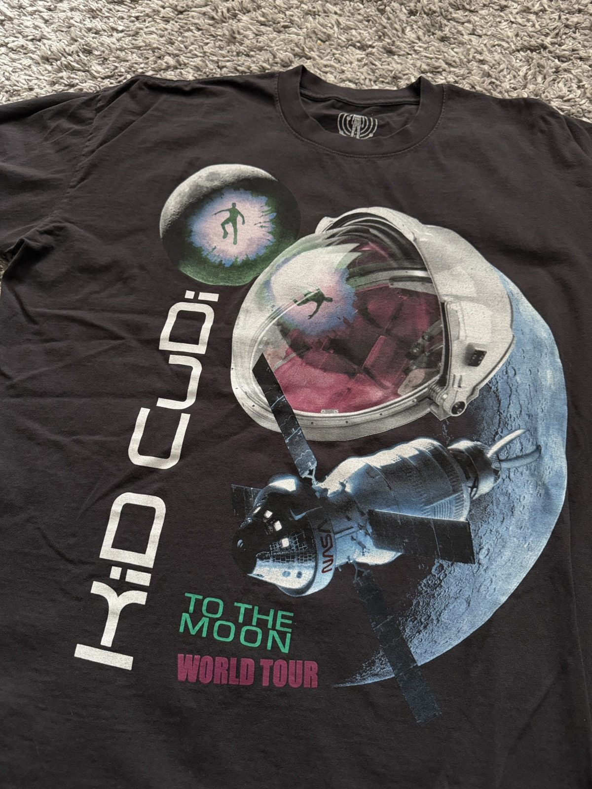 Other Kid Cudi To The Moon T-Dhirt Size US XL / EU 56 / 4 - 2 Thumbnail