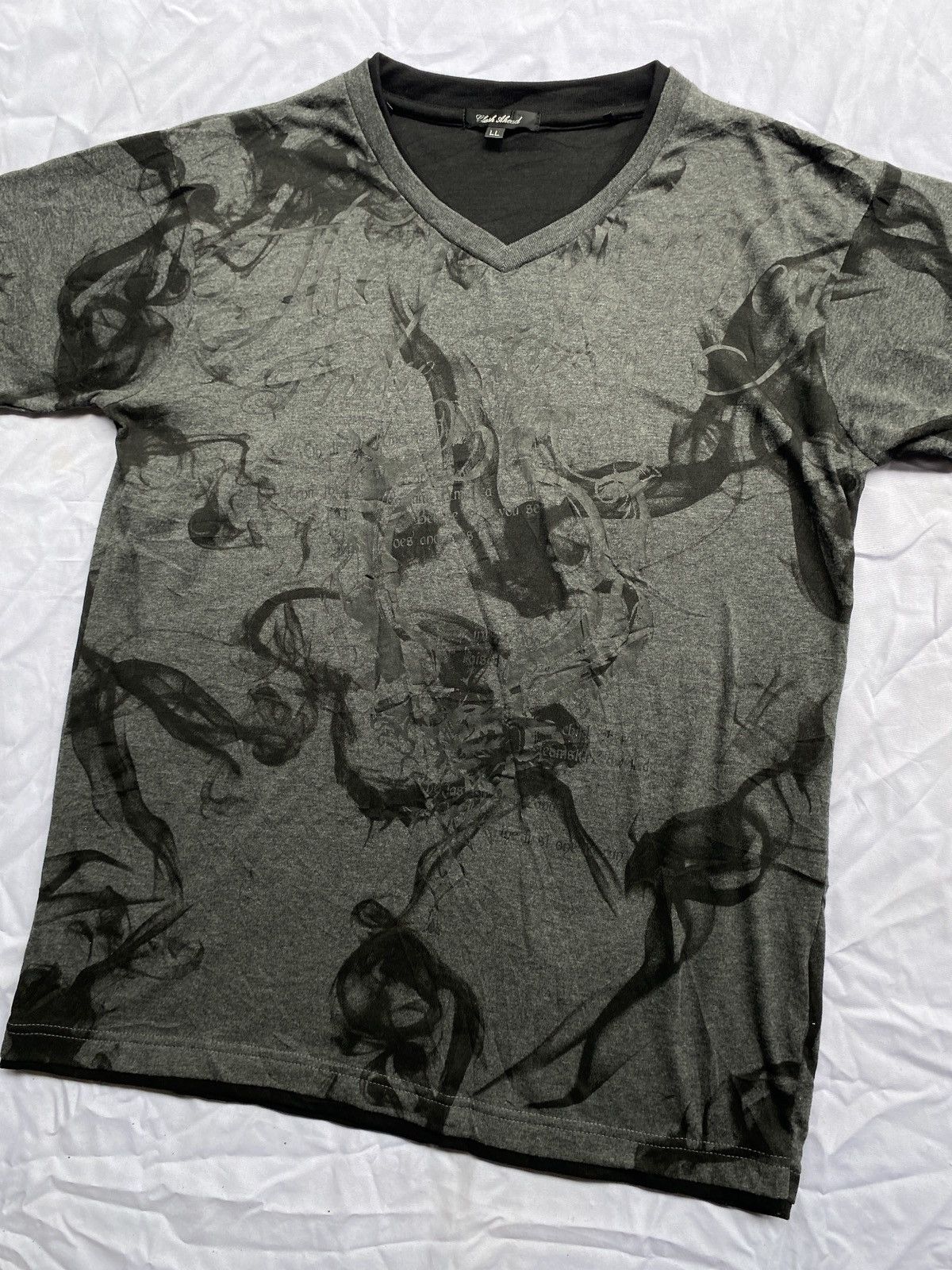 20471120 × Beauty Beast × Hysteric Glamour Clash Ahead Smoke Abstrak grunge tee Size US L / EU 52-54 / 3 - 3 Thumbnail