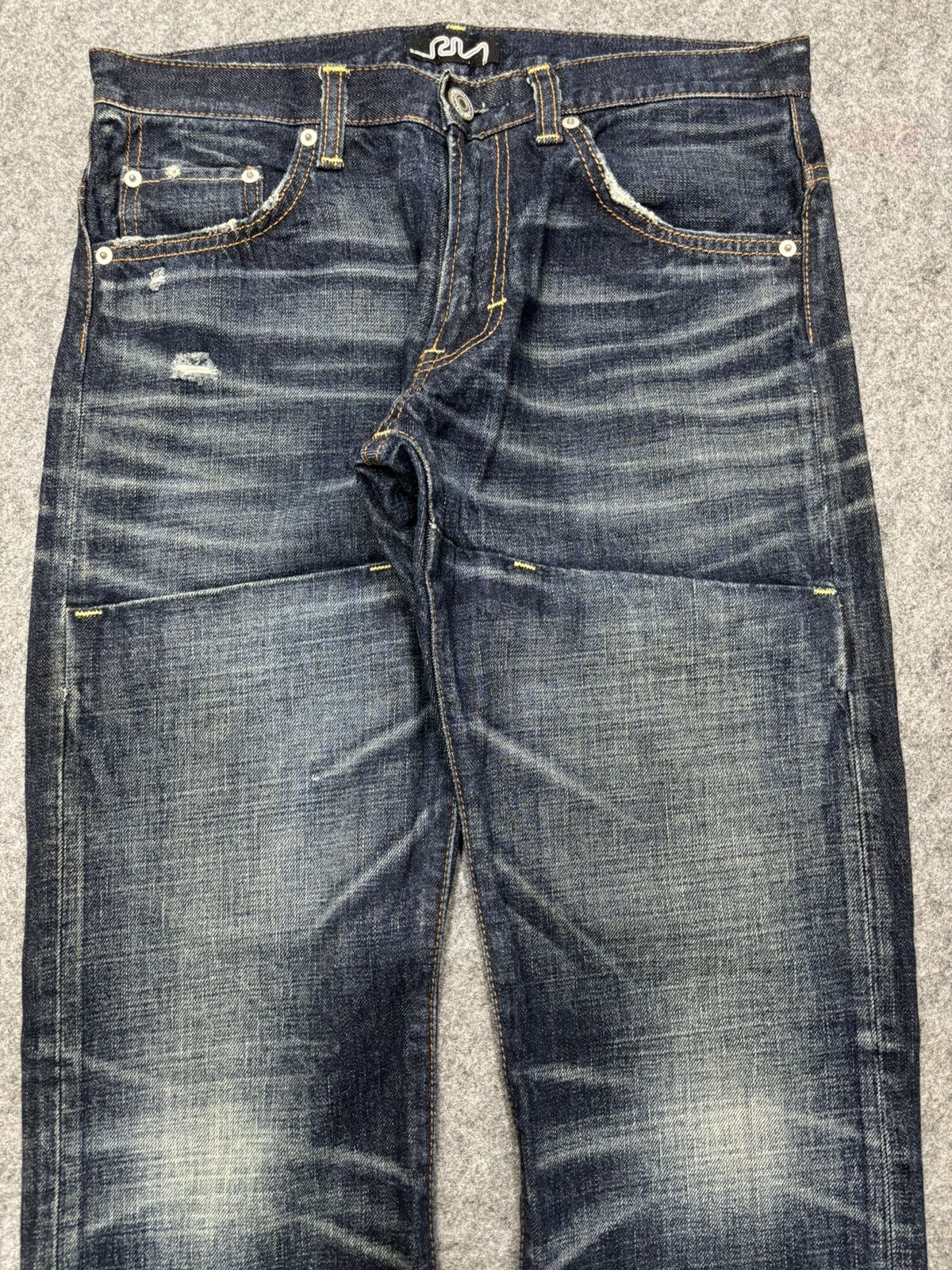 Japanese Brand RNA INC Multipockets Distressed Denim Size US 31 - 8 Thumbnail
