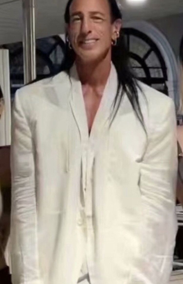 Rick Owens Rick Owens 22ss Show White Jumbo Tatlin Light Coat Size US XL / EU 56 / 4 - 6 Thumbnail