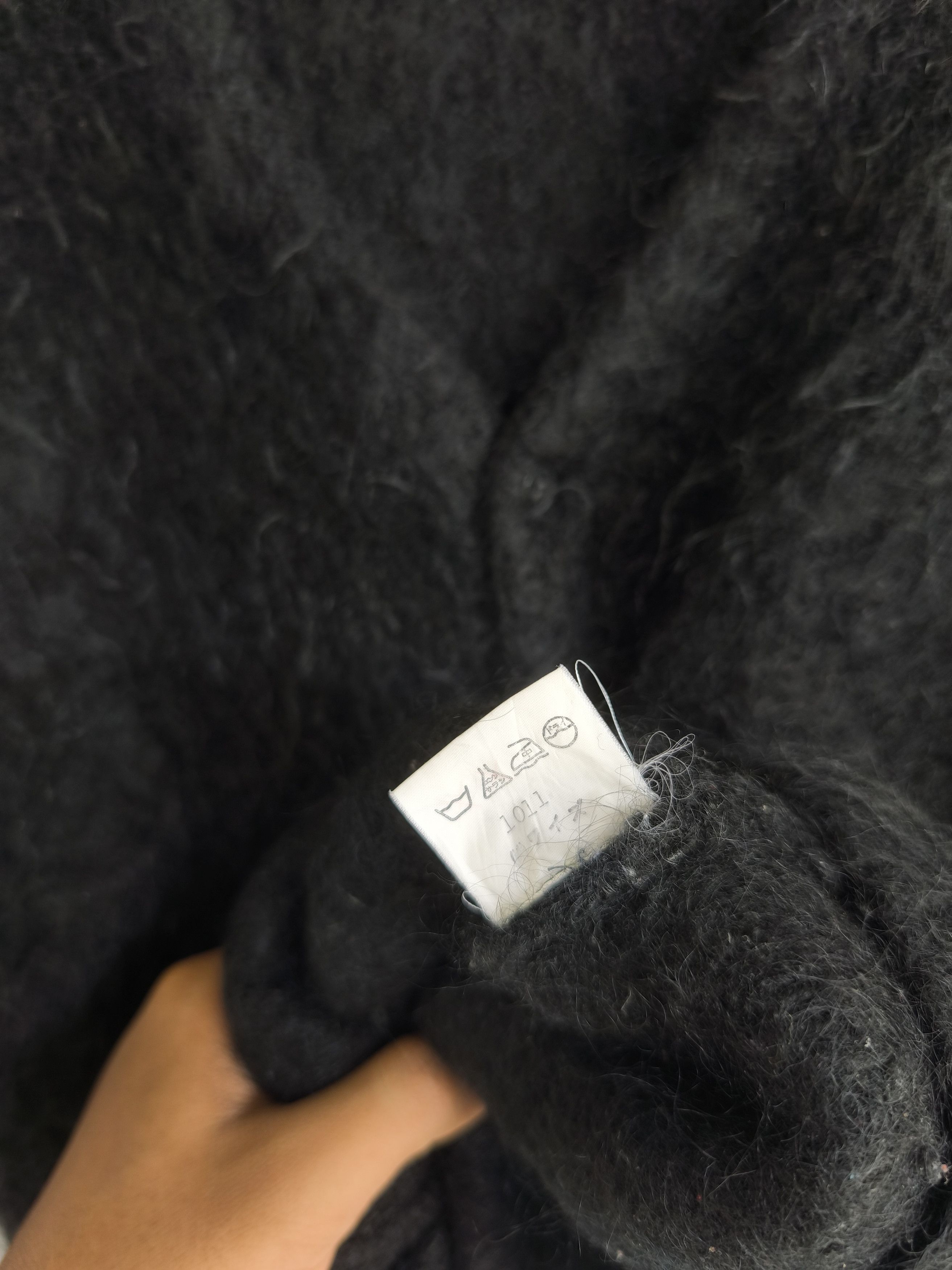 Y's Yohji Yamamoto fuzzy mohair cardigan Size US M / EU 48-50 / 2 - 6 Thumbnail