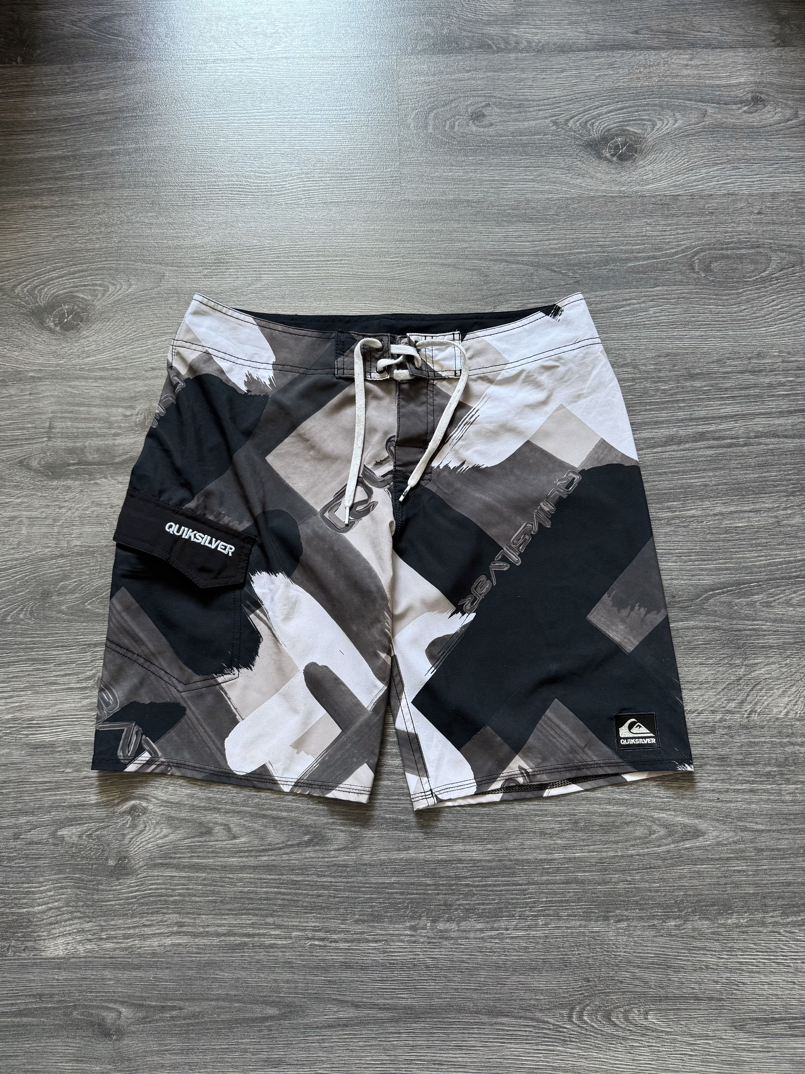 Quicksilver Vintage Quiksilver Board Cargo Shorts Size US 32 / EU 48 - 1 Thumbnail