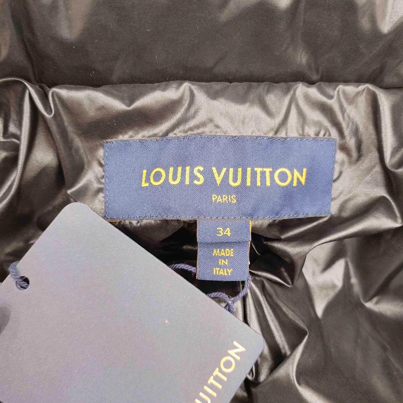 Louis Vuitton Louis Vuitton Black windproof down jacket with lining jack Size XXS / US 00 / IT 34 - 3 Thumbnail