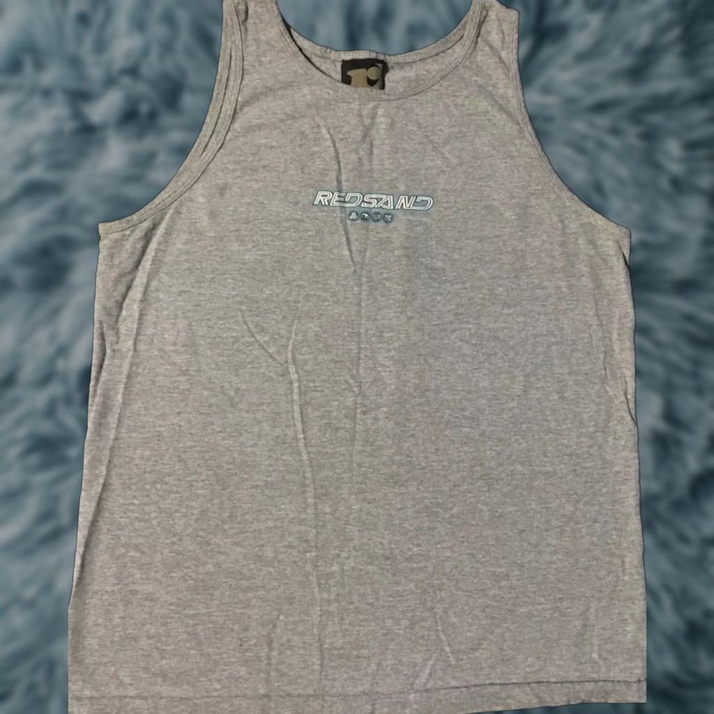 Quiksilver VINTAGE Redsand Volleyball T-Shirt M Adult Gray Quiksilver Surf Beach 90s USA Ocean Pacific Hip Hop Grunge Style Graphic Tee Mens Size US M / EU 48-50 / 2 - 1 Thumbnail