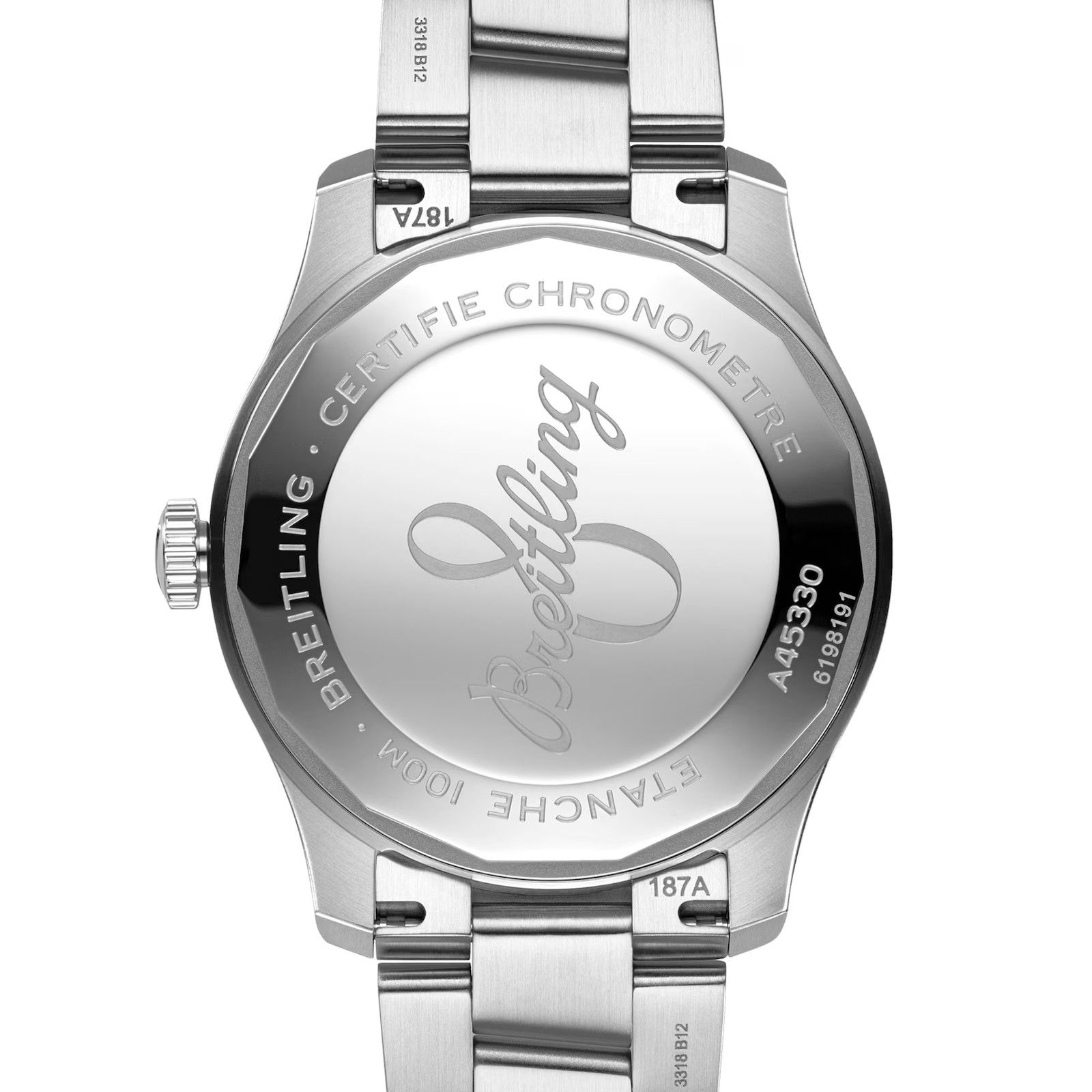 Breitling o1mt1gz0125 Size: OS / Aviator 8 Watch in Black & Silver Size ONE SIZE - 4 Thumbnail