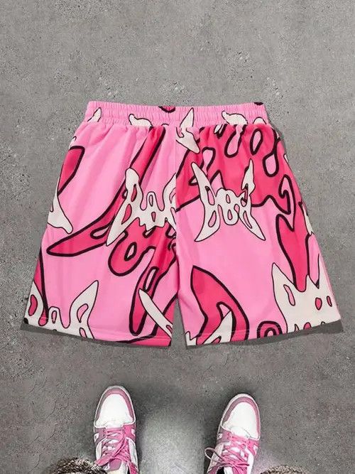 Jean × Vintage Melted unique Y2K Drip shorts Size US 30 / EU 46 - 2 Thumbnail