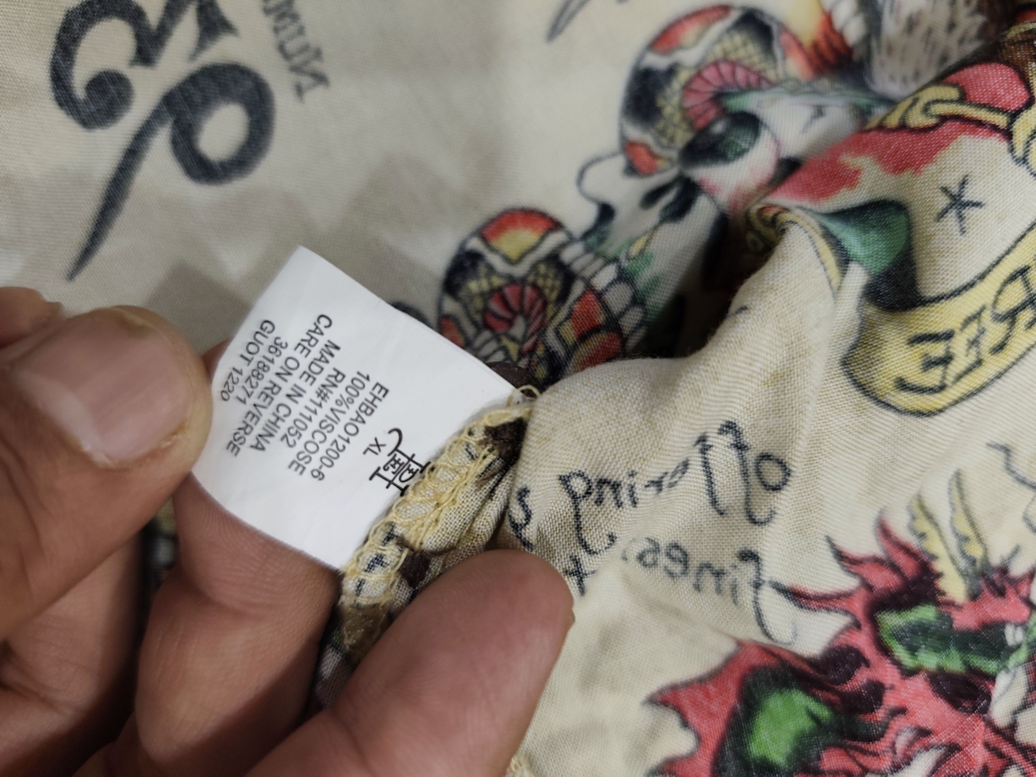 Ed Hardy Ed hardy shirt Size US XL / EU 56 / 4 - 5 Thumbnail