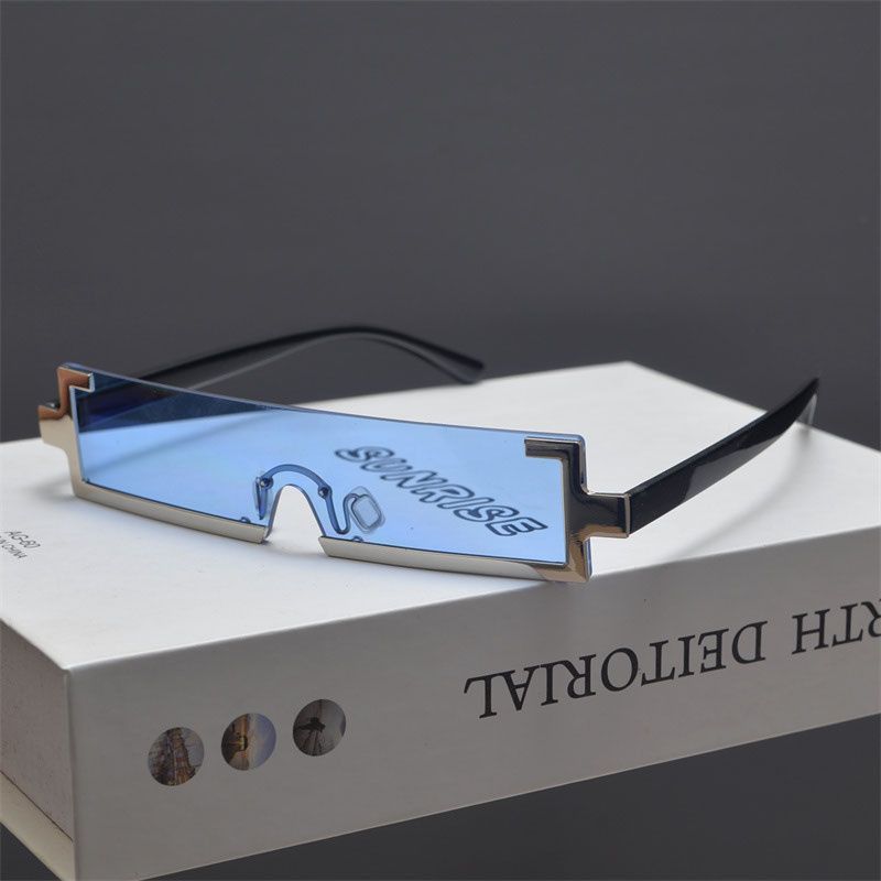 Electric Visual Vintage Street ins style custom avant-garde sunglasses Size ONE SIZE - 4 Thumbnail