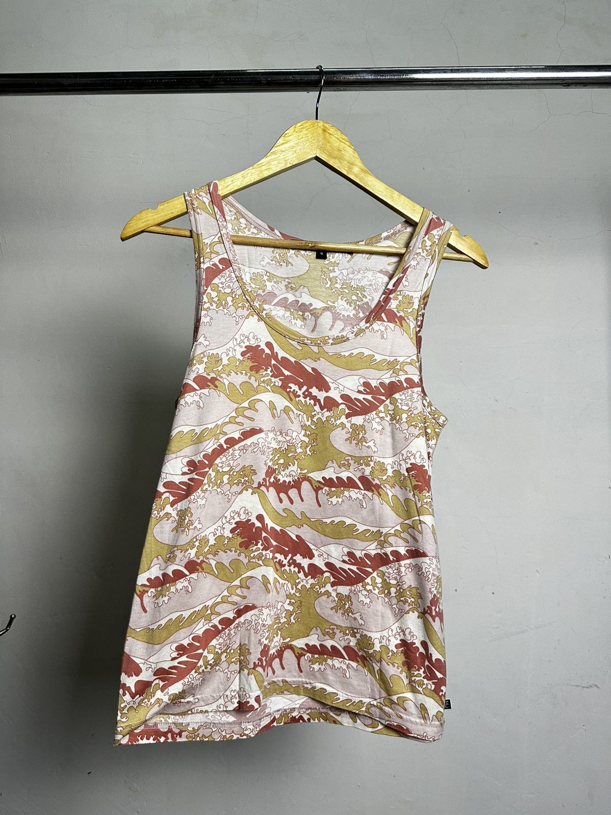 Marc Jacobs Marc Jacobs The Great Wave Pattern Japanese Tank top Size US S / EU 44-46 / 1 - 1 Thumbnail