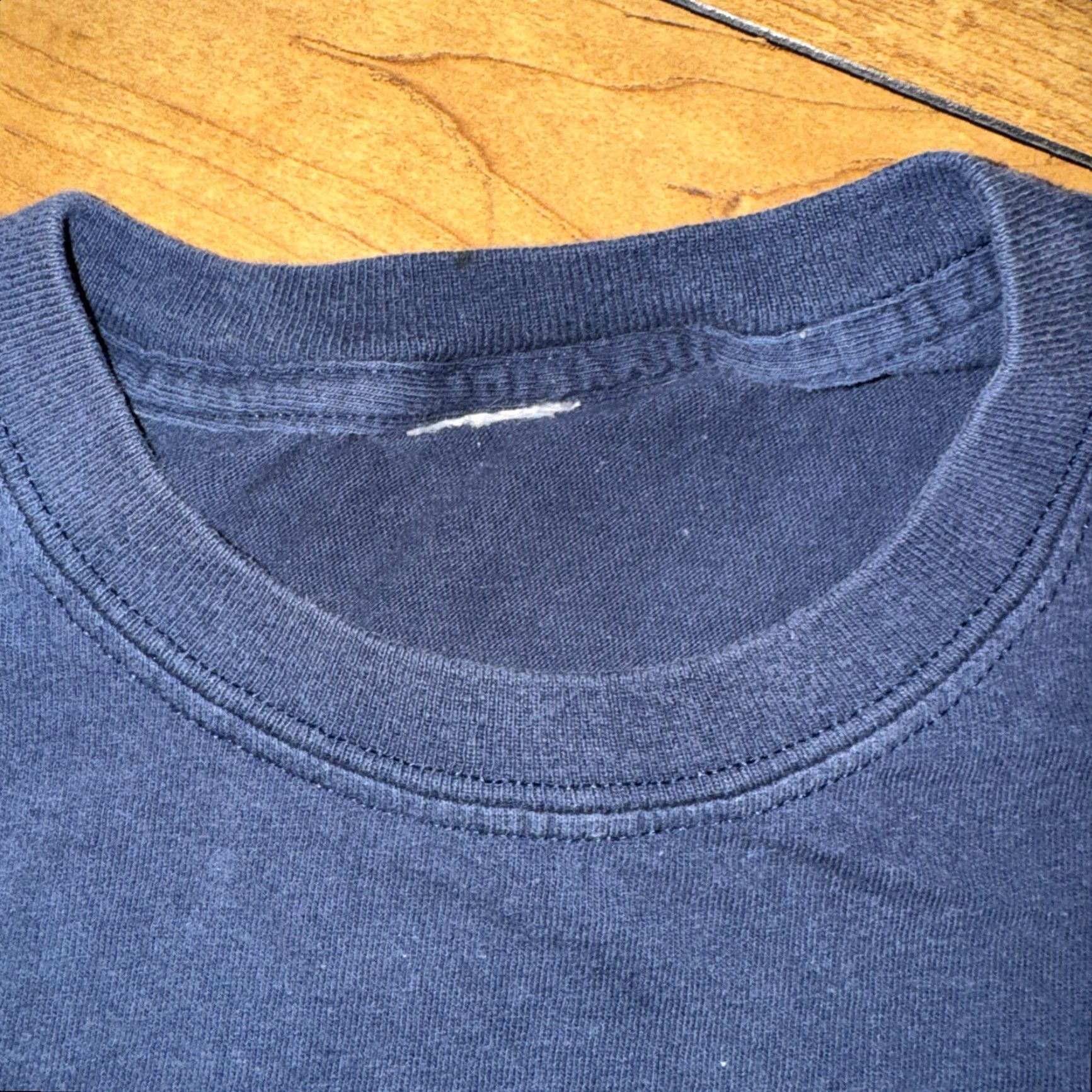 Vintage VINTAGE USA Home of the Brave T-Shirt Men Medium Navy Blue 20x25 M & M Shirt Size US M / EU 48-50 / 2 - 3 Thumbnail
