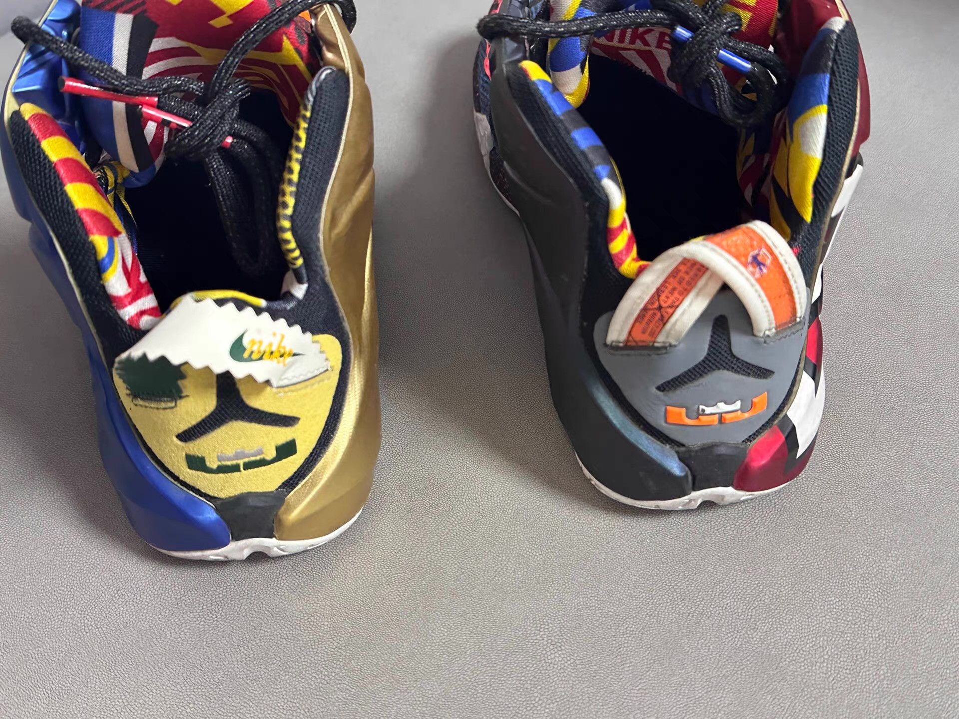 Nike Nike LeBron 12 What The Lebron Color-blocked desig Ｑ20 Size US 7.5 / EU 40-41 - 6 Thumbnail