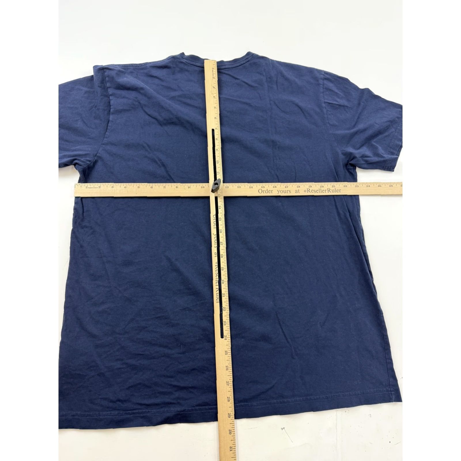 Psycho Bunny Psycho Bunny Shirt Mens Large Blue V-Neck T-Shirt with Embroidered Logo Skull Bunny Tee Size US L / EU 52-54 / 3 - 6 Thumbnail