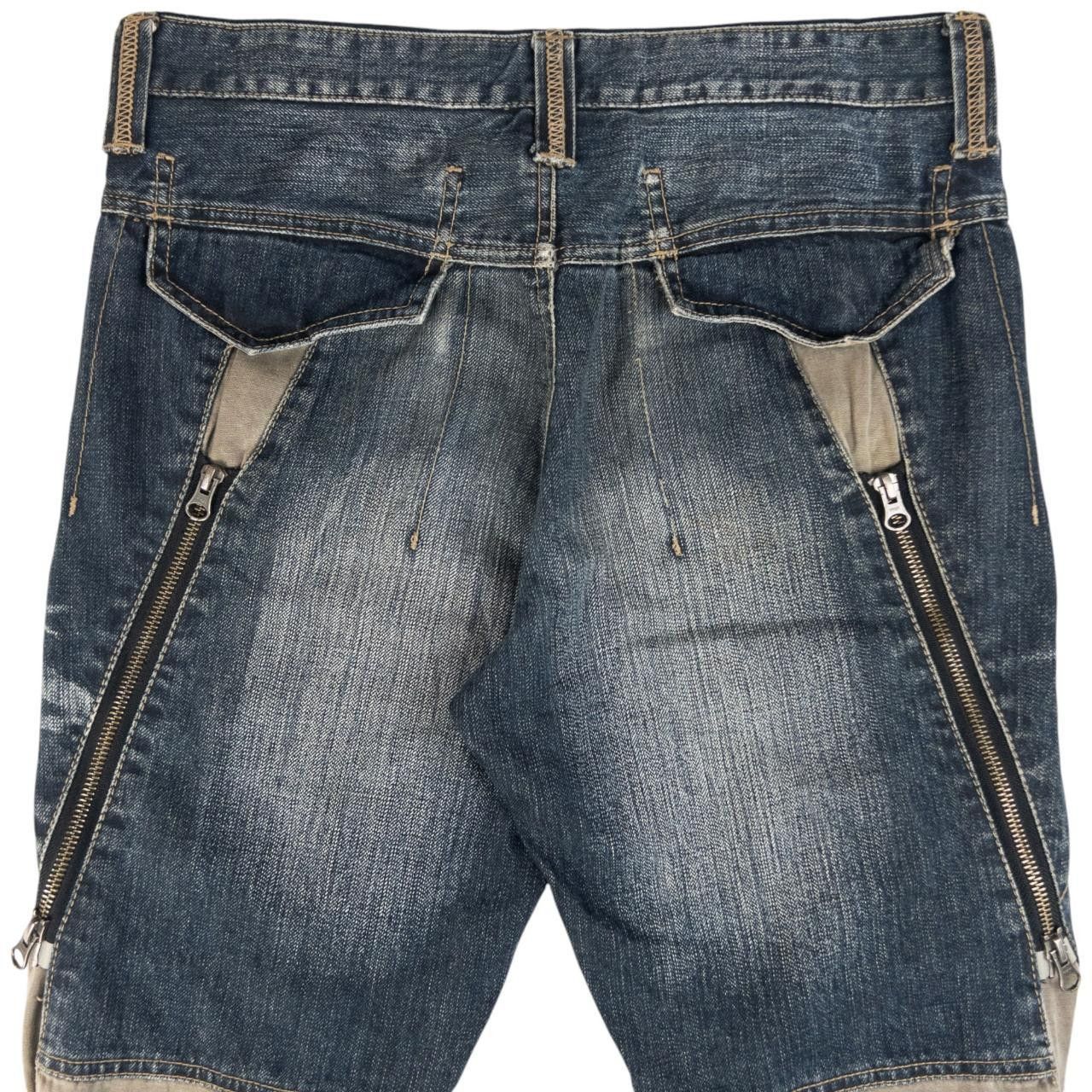 PPFM Vintage PPFM Multi Zip Denim Jeans Size W31 Size US 31 - 5 Thumbnail