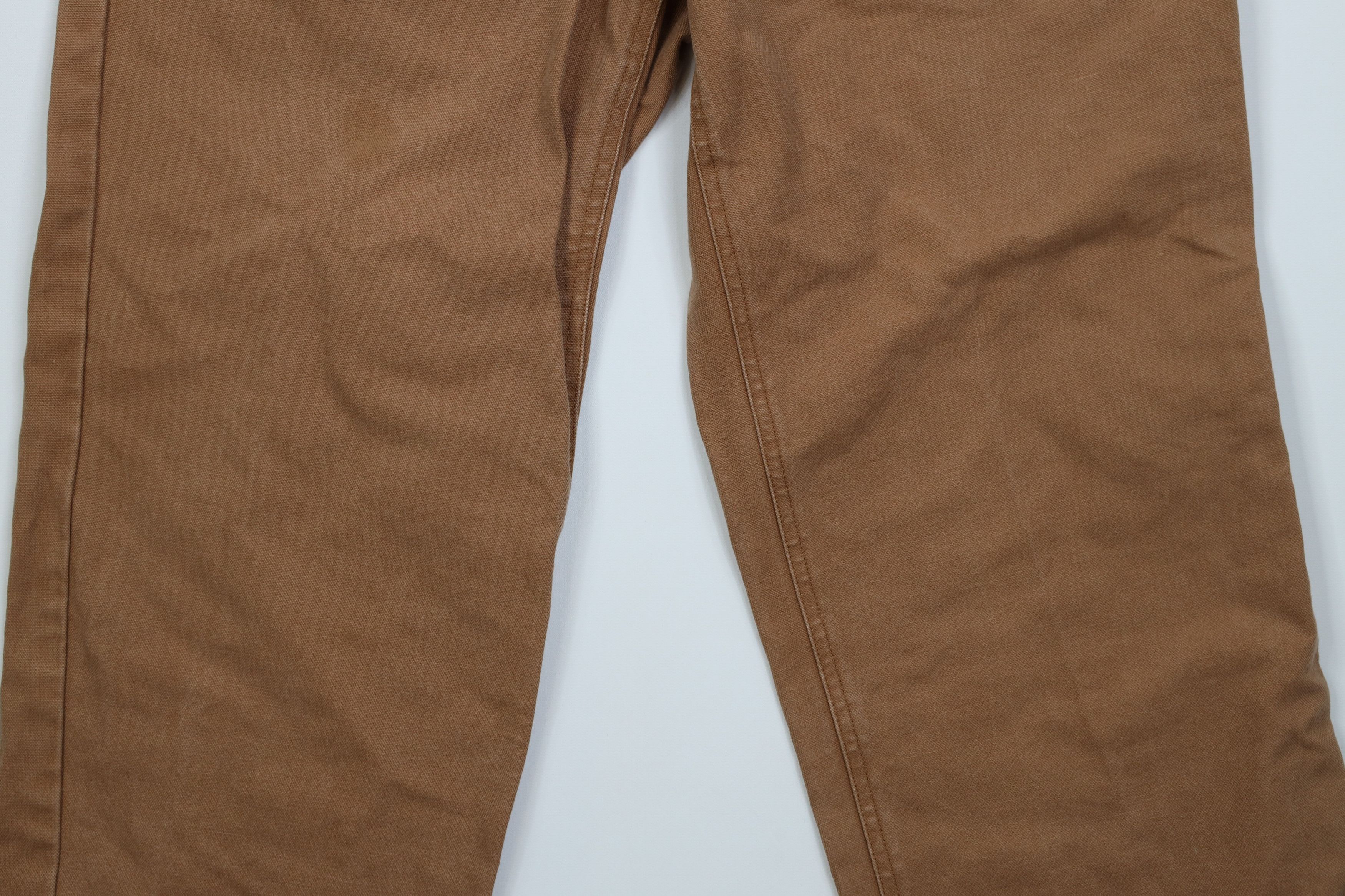 Cabelas Vintage 90s Cabelas Canvas Wide Leg Pants Brown Cotton Size US 32 / EU 48 - 3 Thumbnail