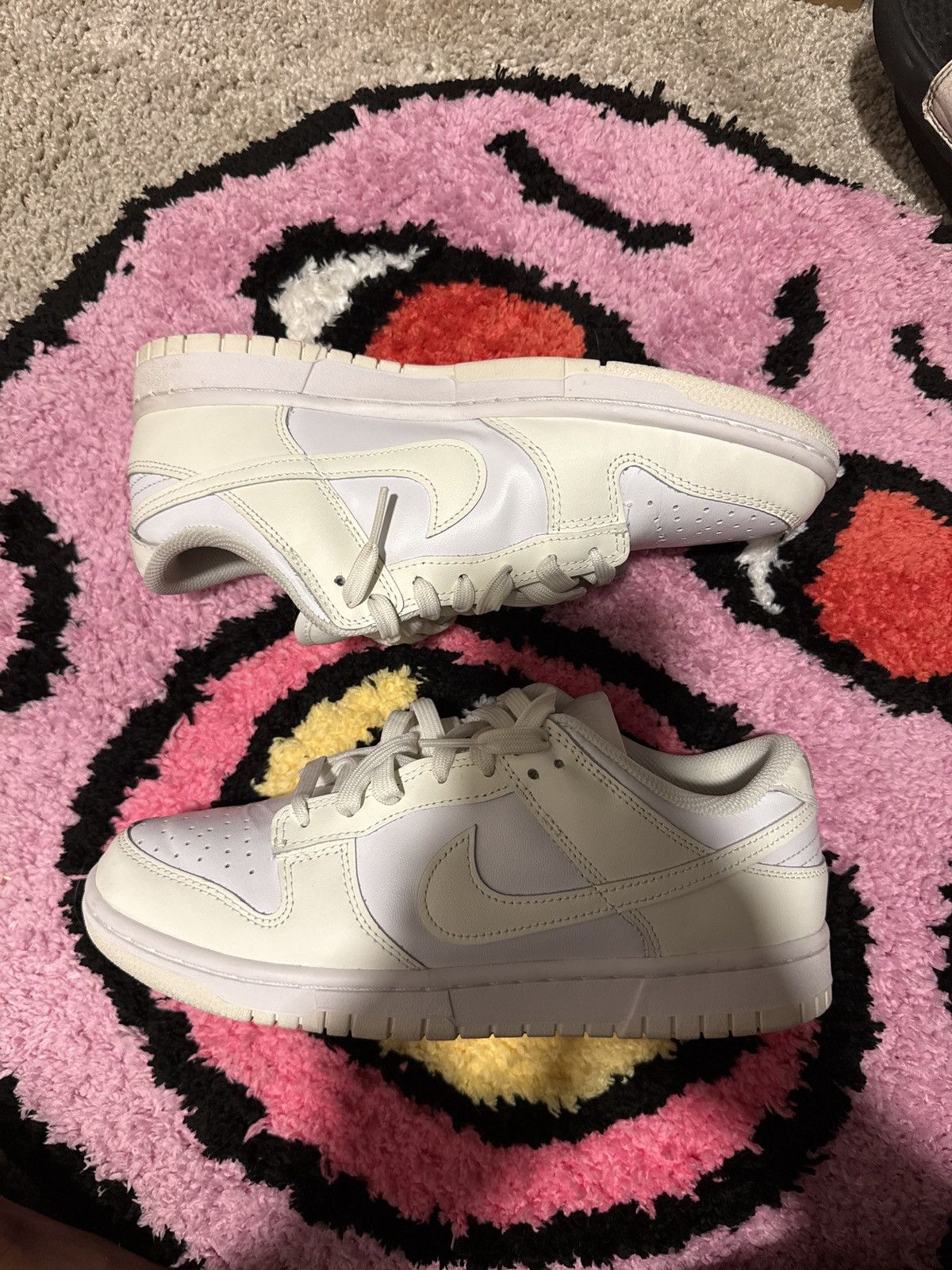Nike Women’s Nike Dunk Low (Sail-White) (Women’s 10/Men’s 8.5) Size US 10 / IT 40 - 5 Thumbnail