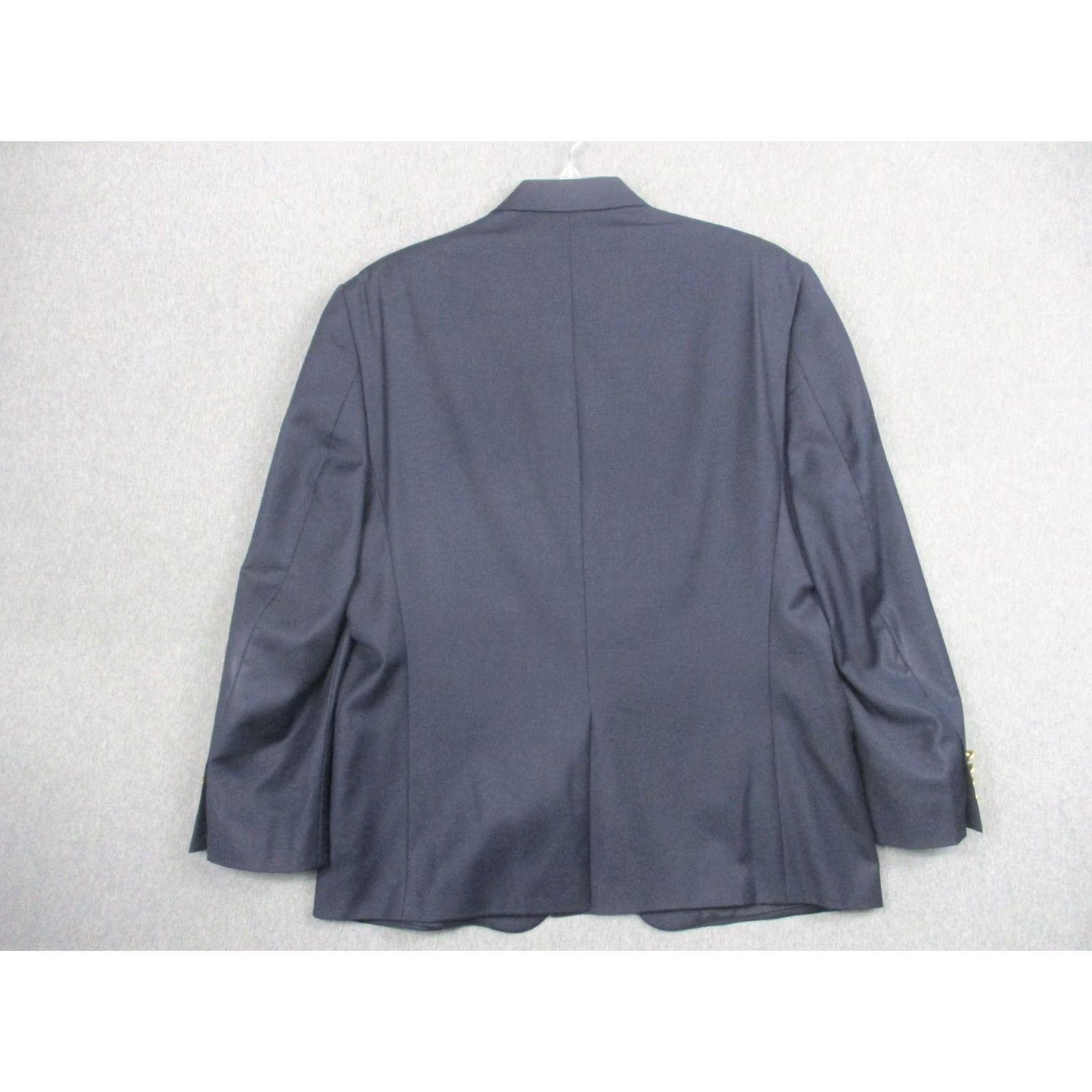 Ralph Lauren Lauren Ralph Lauren Blazer Mens 40R Navy Blue Gold Button Sport Coat Jacket Size 40R - 5 Thumbnail