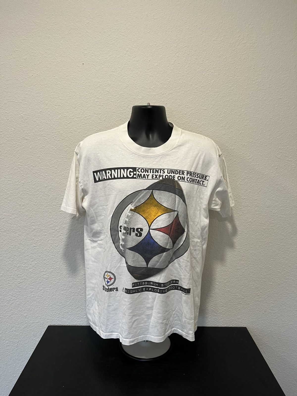 NFL × Vintage 90s Pittsburgh Steelers shirt Size US L / EU 52-54 / 3 - 1 Thumbnail