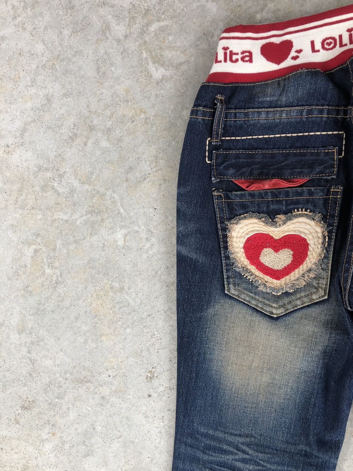 Japanese Brand Yoshitomo Nara Lolita Love Distressed Jeans Size US 32 / EU 48 - 8 Thumbnail