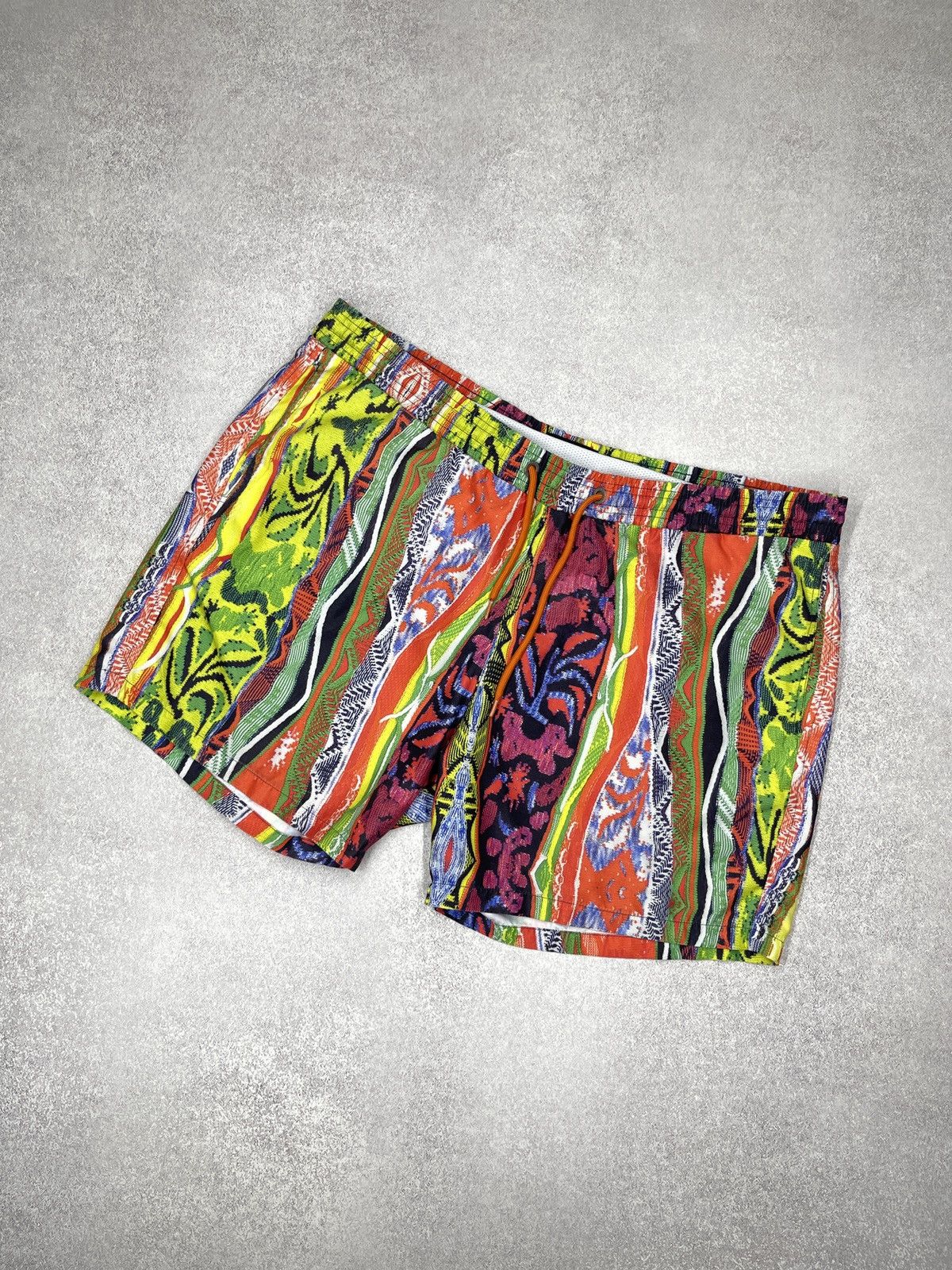 Carlo Colucci CARLO COLUCCI COOGI Style Pattern Swim Shorts Multicolor Size US 36 / EU 52 - 1 Thumbnail