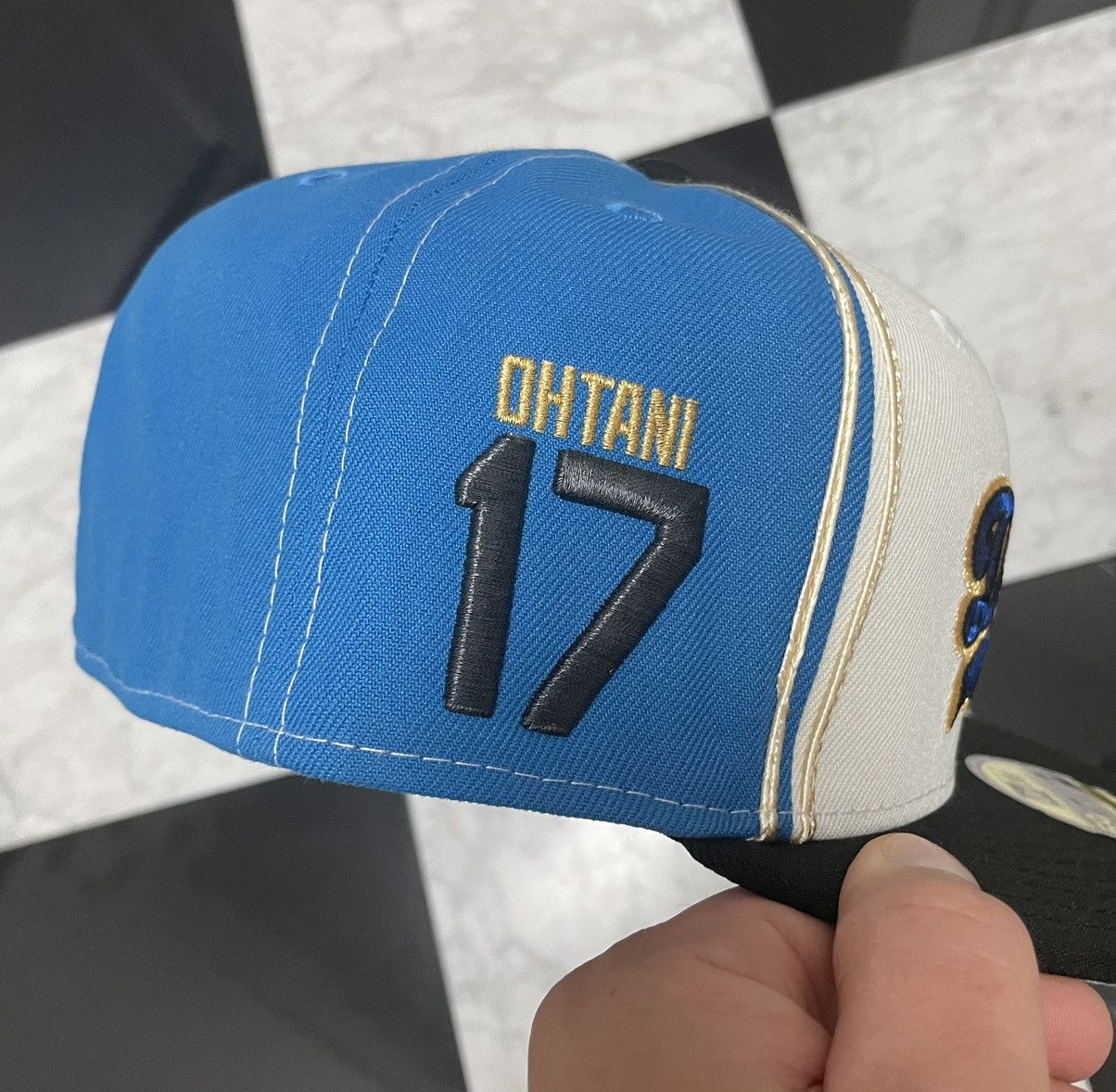 New Era 🔥 Exclusive Rare Ohtani Dodgers fitted size 8 Size ONE SIZE - 3 Thumbnail