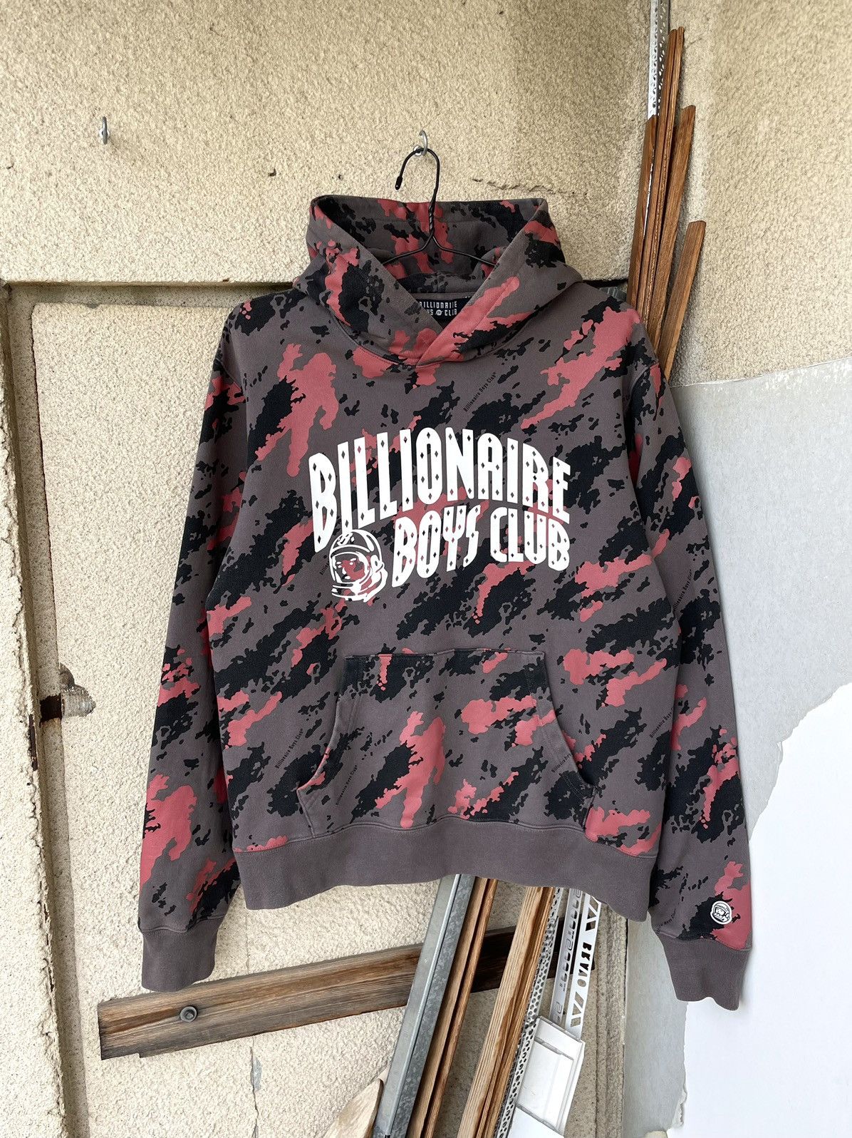 Billionaire Boys Club Billionaire Boys Club BBC Camo Big Logo Hoodie Size US M / EU 48-50 / 2 - 4 Thumbnail