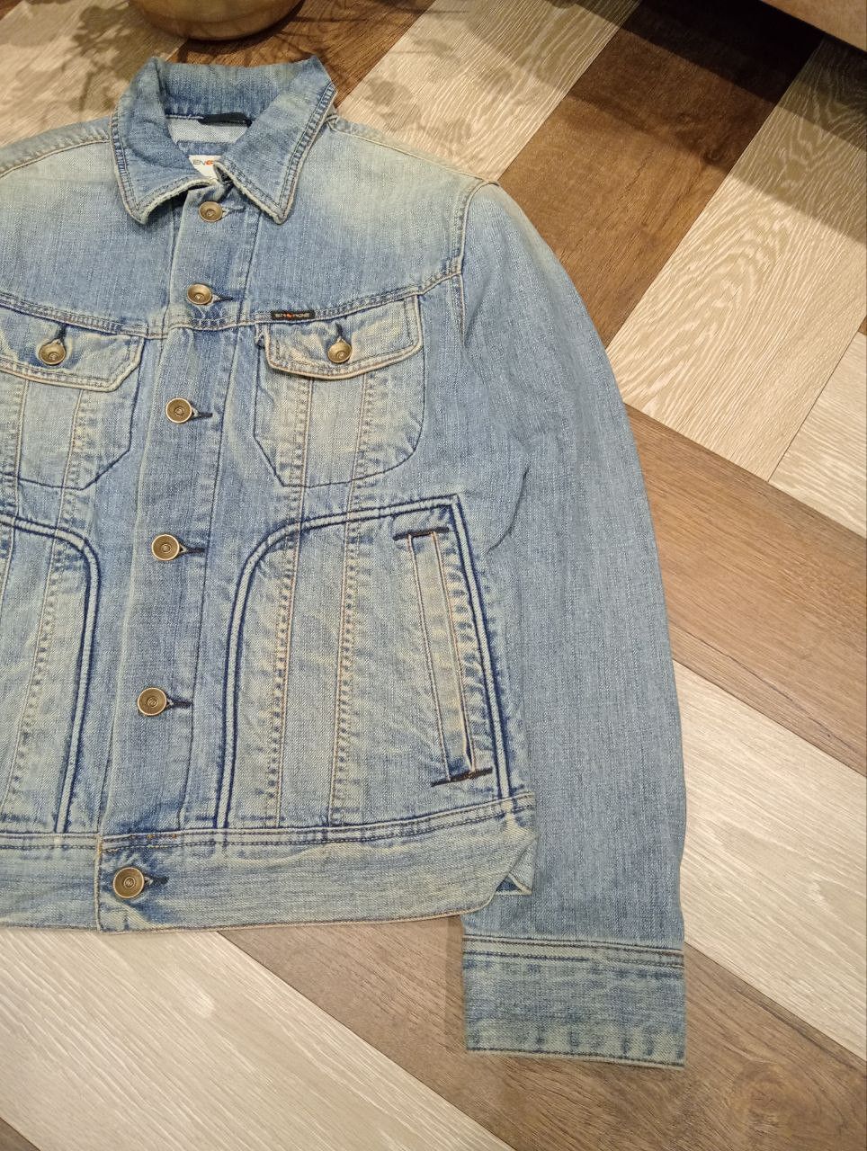 Energie ENERGIE LIGHT BLUE DENIM JACKET - MEDIUM Size US M / EU 48-50 / 2 - 4 Thumbnail