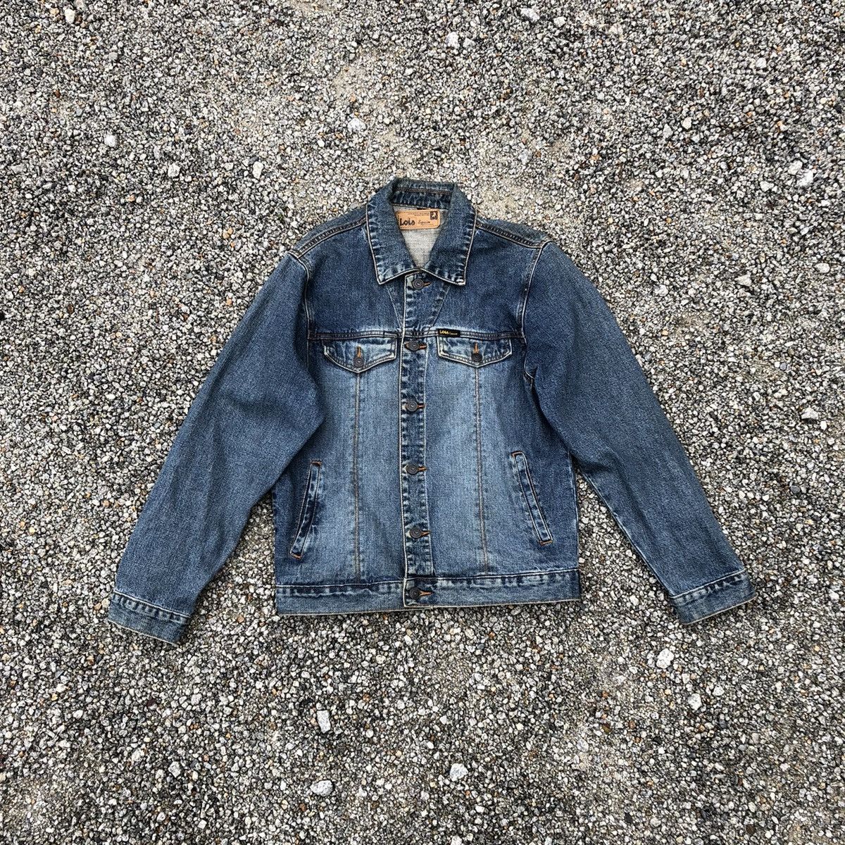 image of Lois Denim Jacket in Blue, Men's (Size Medium)