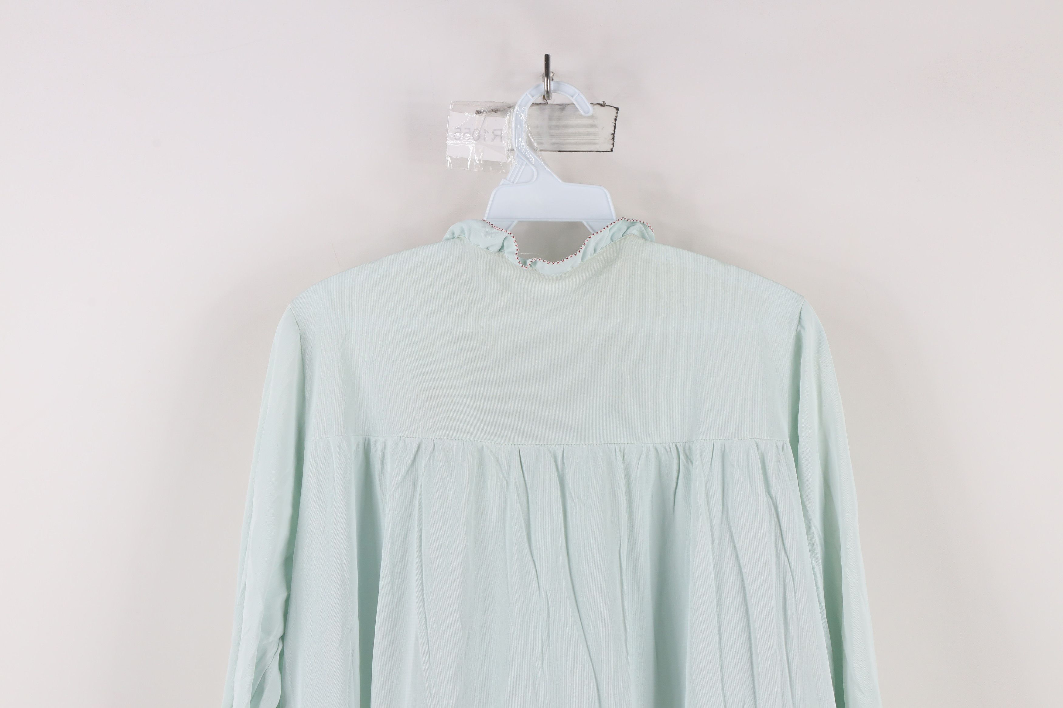 Vintage Vintage 70s Streetwear Silky Flower Muu Muu Night Gown Size M / US 6-8 / IT 42-44 - 21 Thumbnail