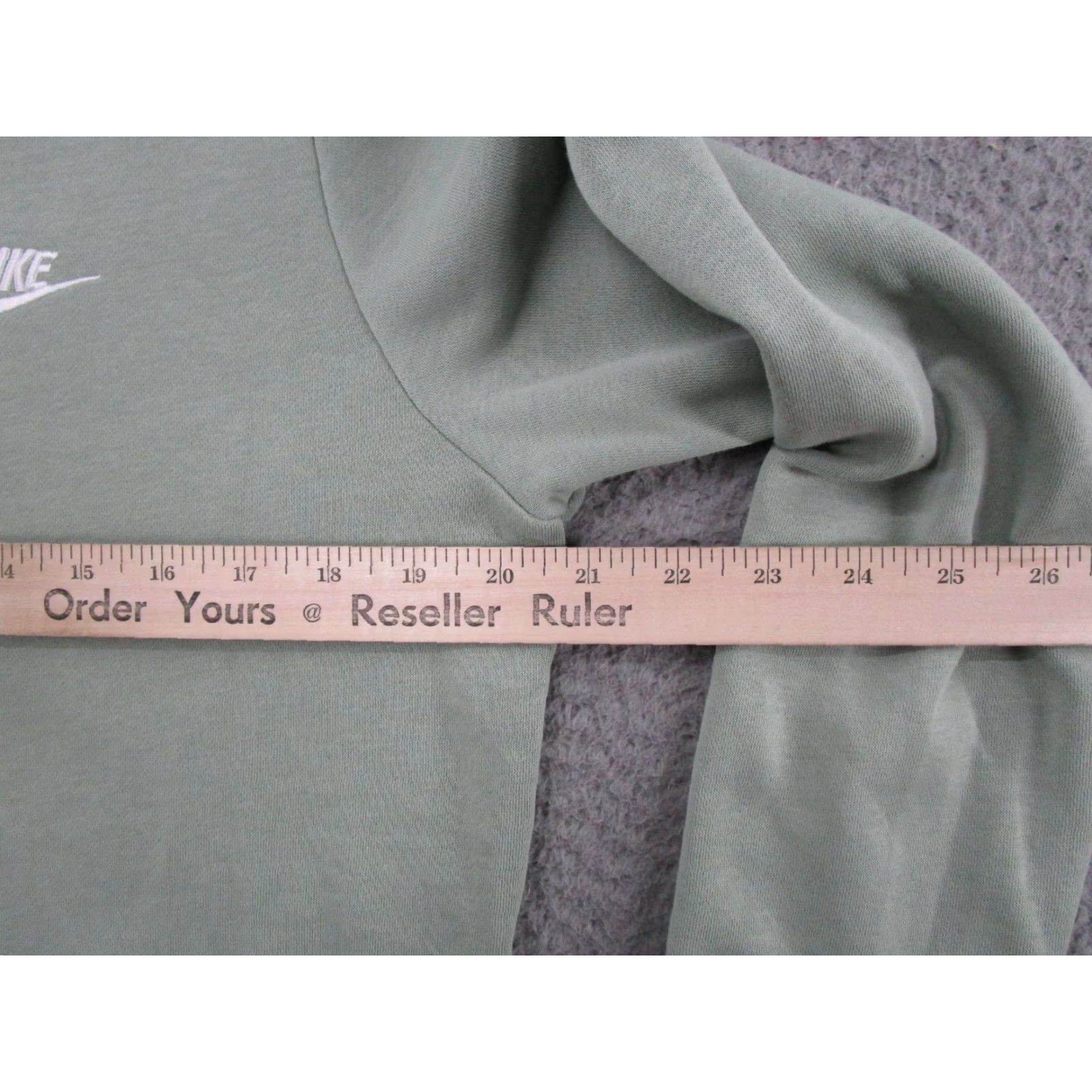 Nike Nike Sportswear Hoodie Sweatshirt Mens S Pullover Green Club Fleece Embroidered Size US S / EU 44-46 / 1 - 6 Thumbnail