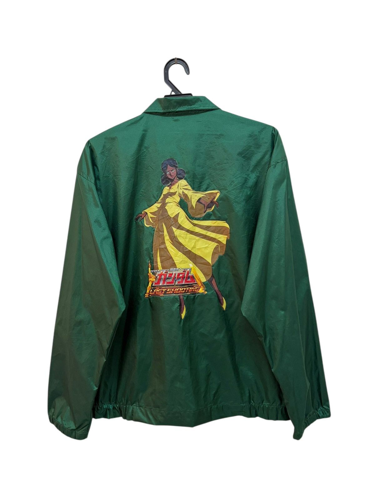 Anime RARE 🔥 LALAH SUNE FEVER GUNDAM LAST SHOOTING NYLON JACKET Size US L / EU 52-54 / 3 - 1 Thumbnail