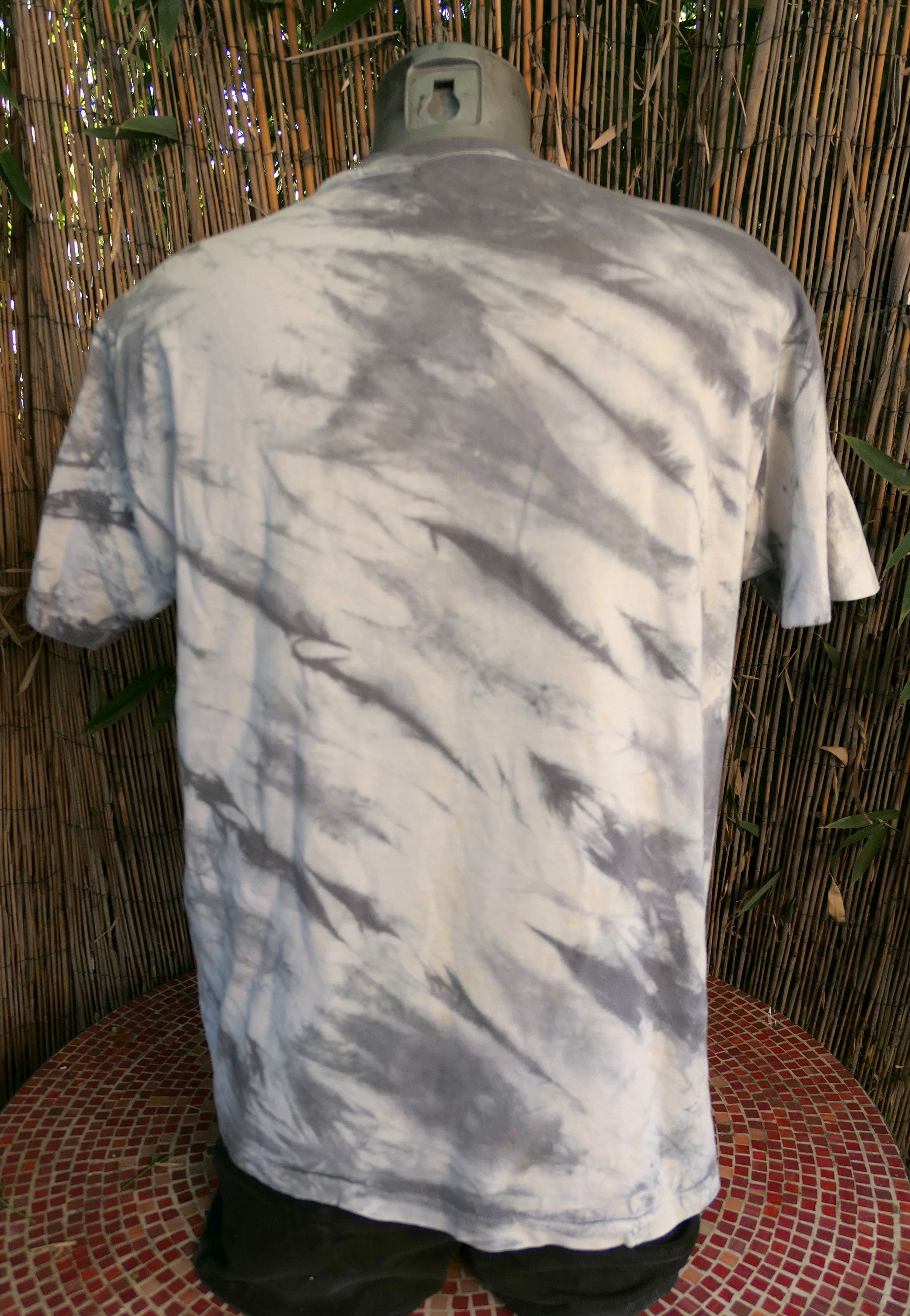 Vintage Vintage 1988 SLAYER Crucified Demon Tie Dye T Shirt Large Size US L / EU 52-54 / 3 - 4 Thumbnail