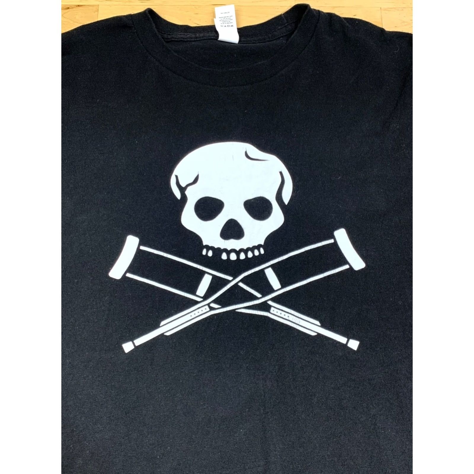 Tultex VINTAGE Jackass Forever Promo Shirt men M Black Skull Comedy 13255 Size US M / EU 48-50 / 2 - 4 Thumbnail