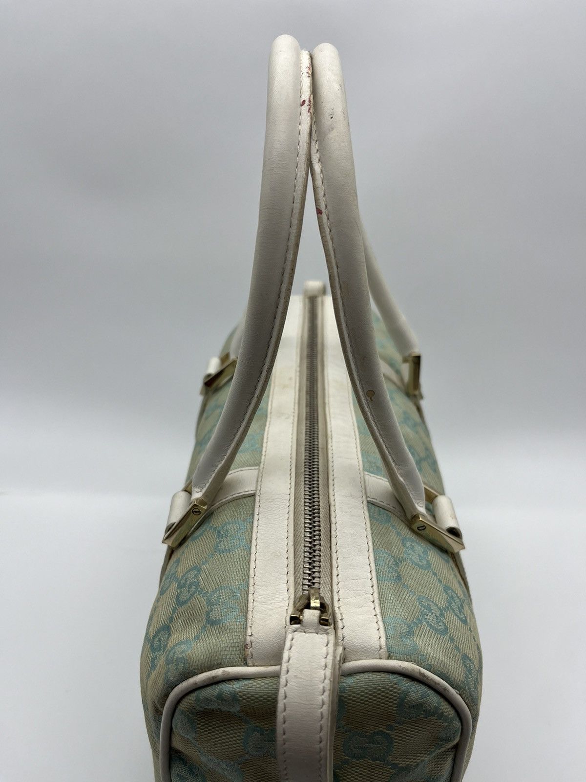 Gucci GUCCI GG Canvas Shoulder Bag Light Blue Size ONE SIZE - 5 Thumbnail