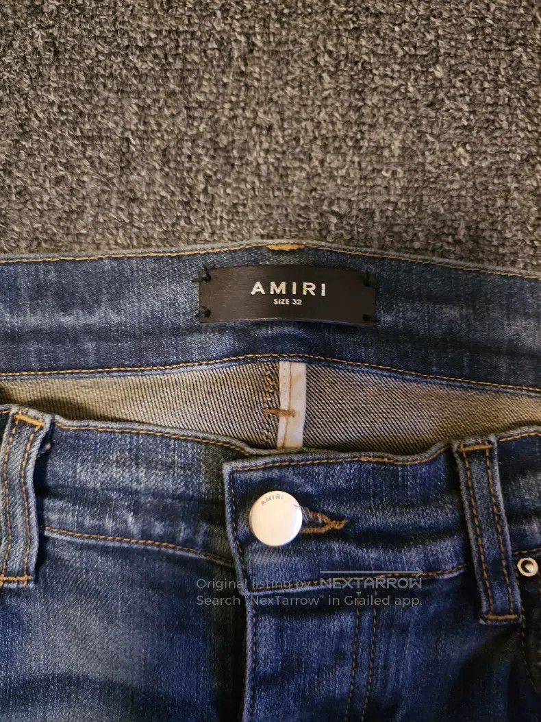 Amiri Amiri Denim Jeans Size US 32 / EU 48 - 3 Thumbnail
